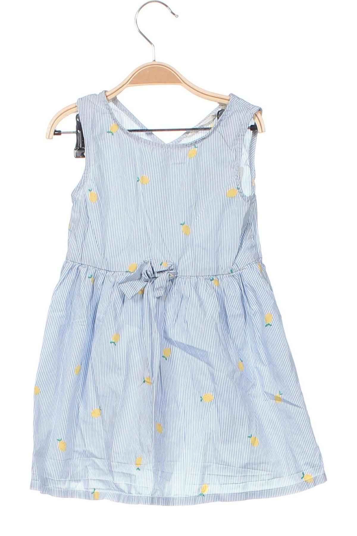 Dziecięca sukienka H&M, Rozmiar 18-24m/ 86-98 cm, Kolor Niebieski, Cena 38,23 zł