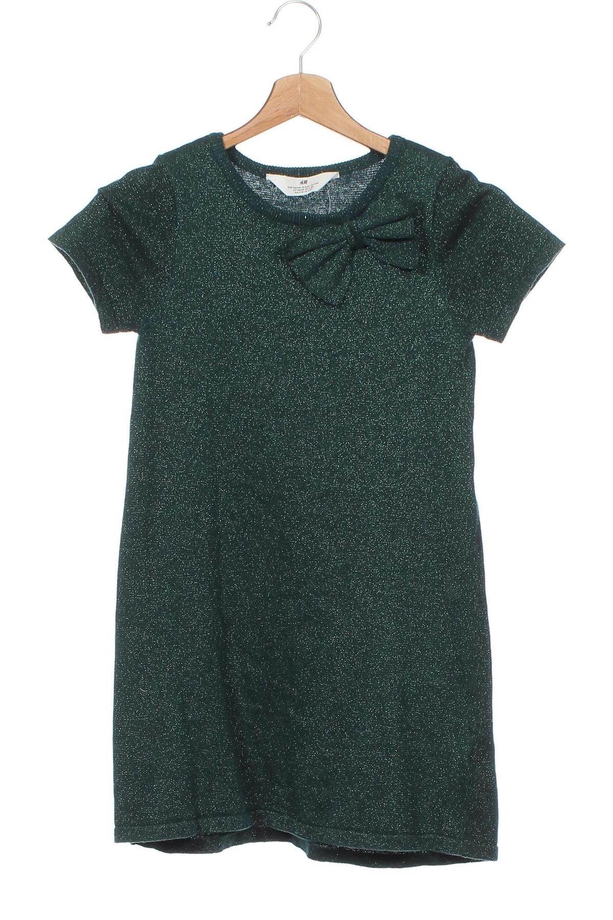 Kinderkleid H&M, Größe 9-10y/ 140-146 cm, Farbe Grün, Preis € 7,00