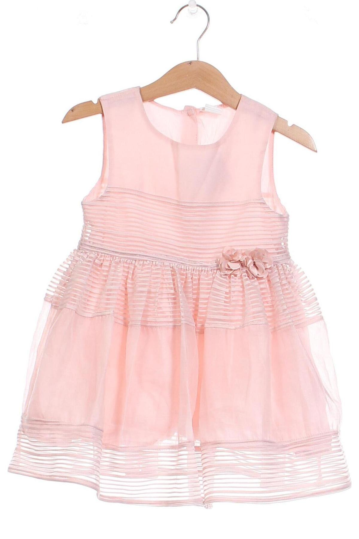 Dziecięca sukienka H&M, Rozmiar 18-24m/ 86-98 cm, Kolor Różowy, Cena 53,17 zł