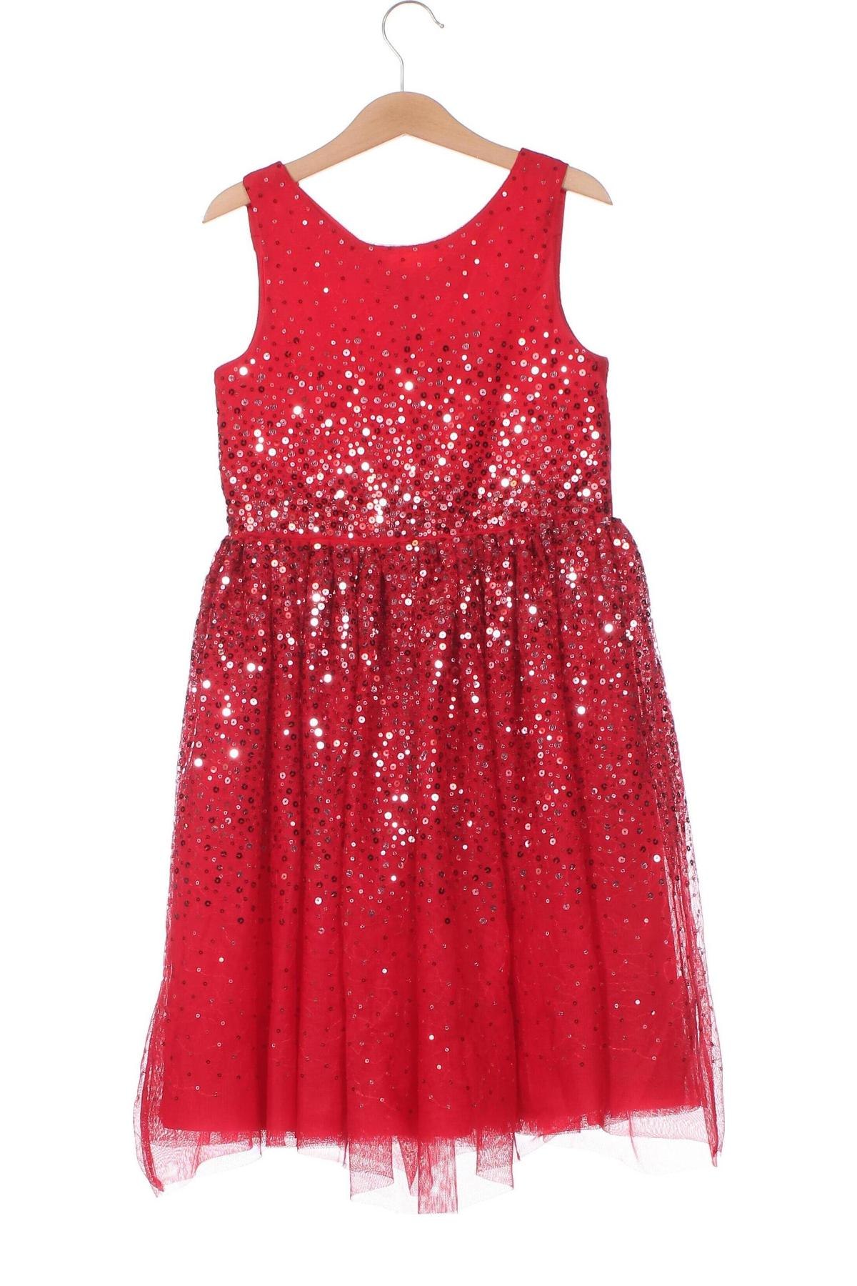 Kinderkleid H&M, Größe 7-8y/ 128-134 cm, Farbe Rot, Preis € 18,41