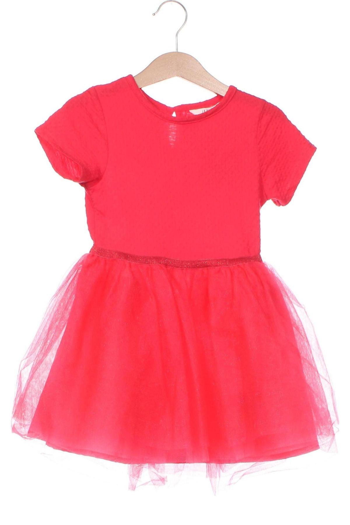 Kinderkleid H&M, Größe 2-3y/ 98-104 cm, Farbe Rot, Preis 7,54 €