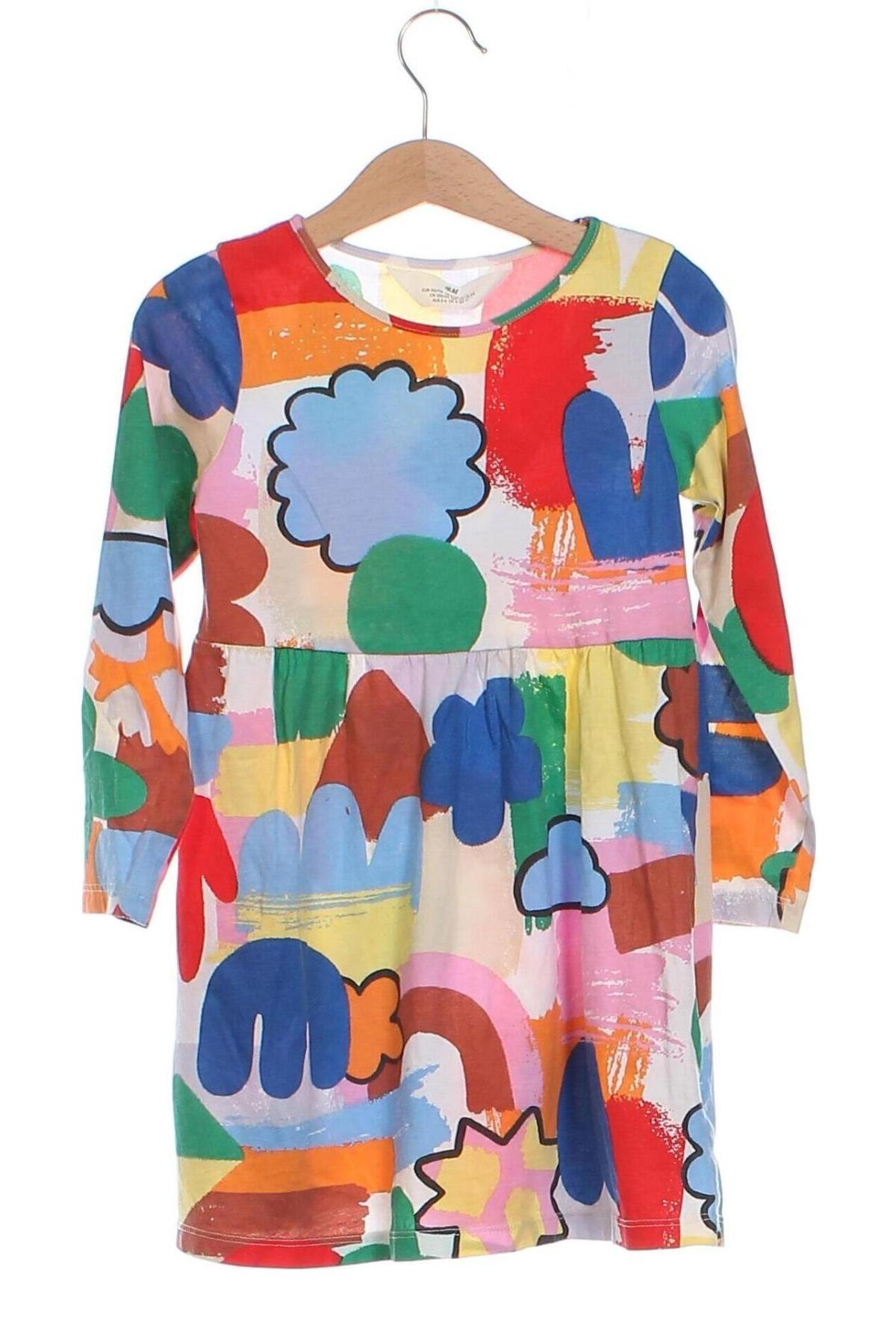 Dětské šaty  H&M, Velikost 4-5y/ 110-116 cm, Barva Vícebarevné, Cena  157,00 Kč