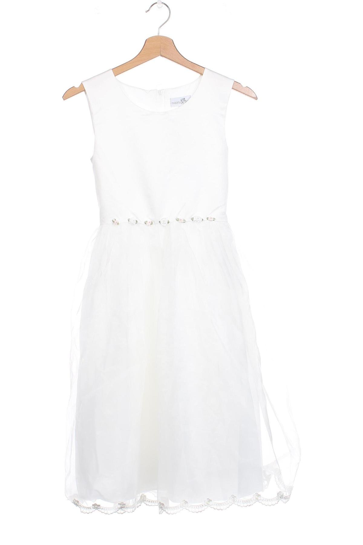 Παιδικό φόρεμα Happy Girls By Eisend, Μέγεθος 11-12y/ 152-158 εκ., Χρώμα Λευκό, Τιμή 14,25 €