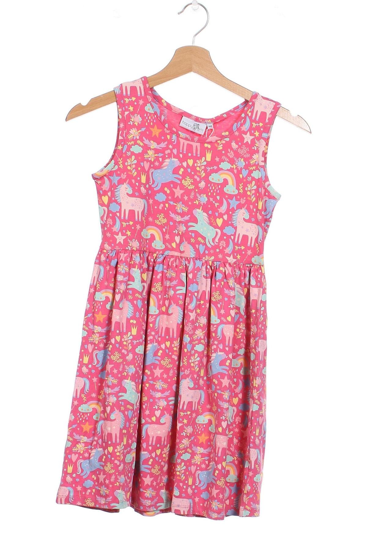 Dětské šaty  Happy Girls By Eisend, Velikost 9-10y/ 140-146 cm, Barva Růžová, Cena  593,00 Kč