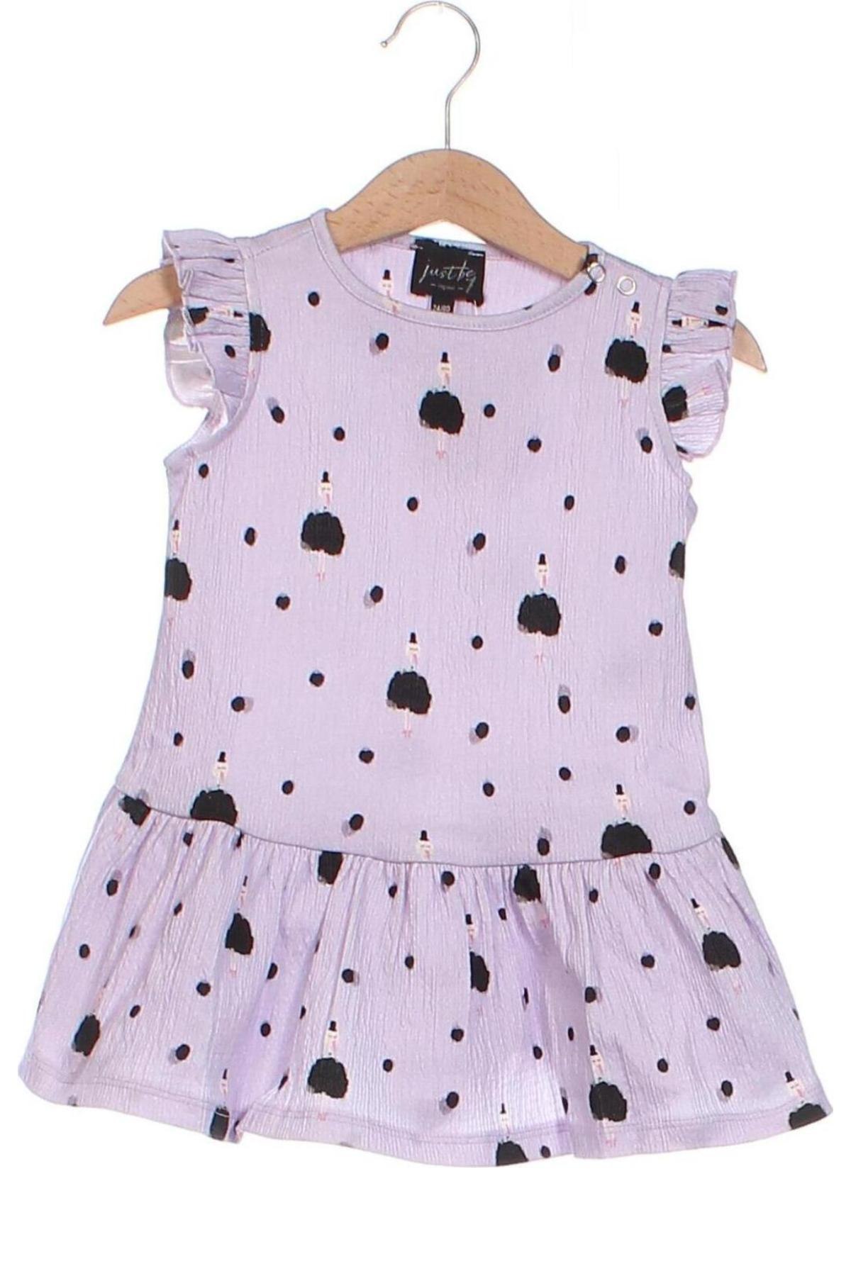 Kinderkleid Just Be, Größe 9-12m/ 74-80 cm, Farbe Lila, Preis € 13,20