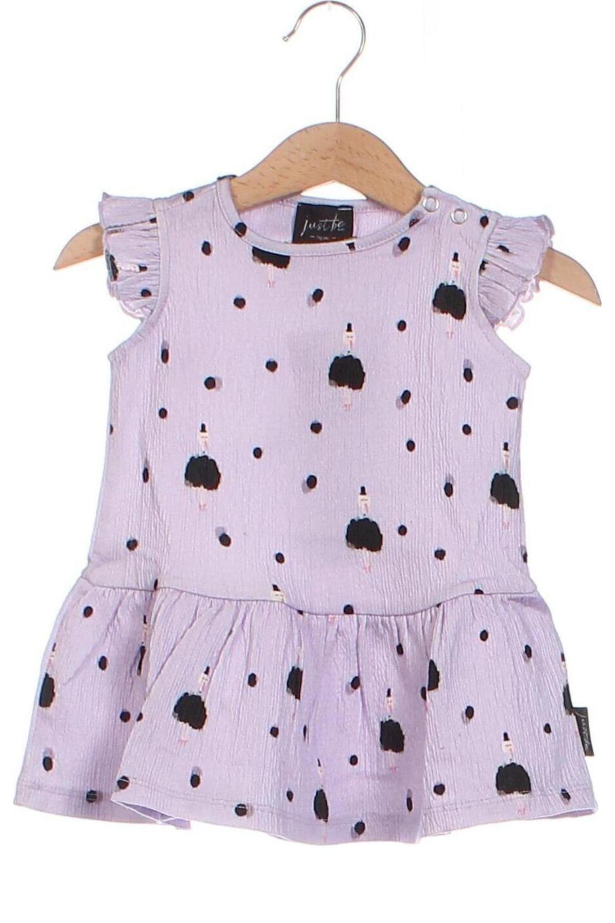 Kinderkleid Just Be, Größe 3-6m/ 62-68 cm, Farbe Lila, Preis € 13,20