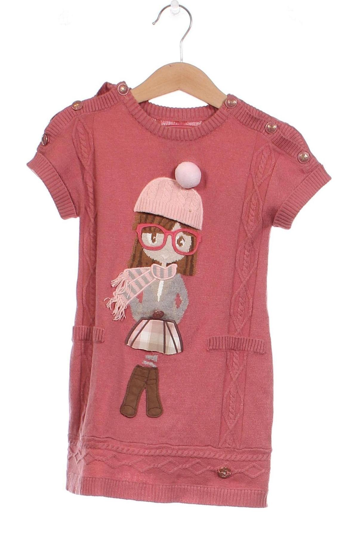 Kinderkleid Mayoral, Größe 18-24m/ 86-98 cm, Farbe Rosa, Preis 6,84 €