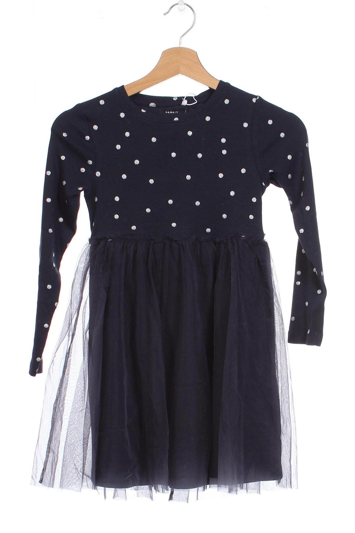 Παιδικό φόρεμα Name It, Μέγεθος 7-8y/ 128-134 εκ., Χρώμα Μπλέ, Τιμή 20,10 €