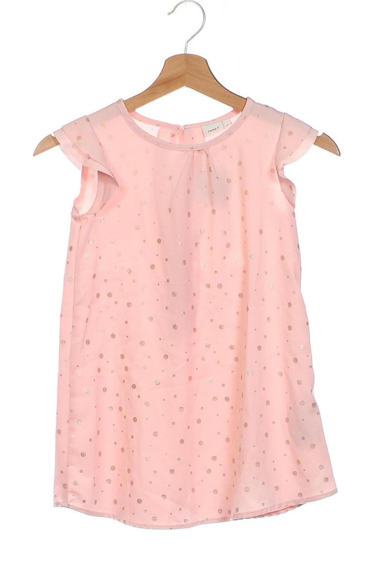 Kinderkleid Name It, Größe 4-5y/ 110-116 cm, Farbe Rosa, Preis 9,94 €