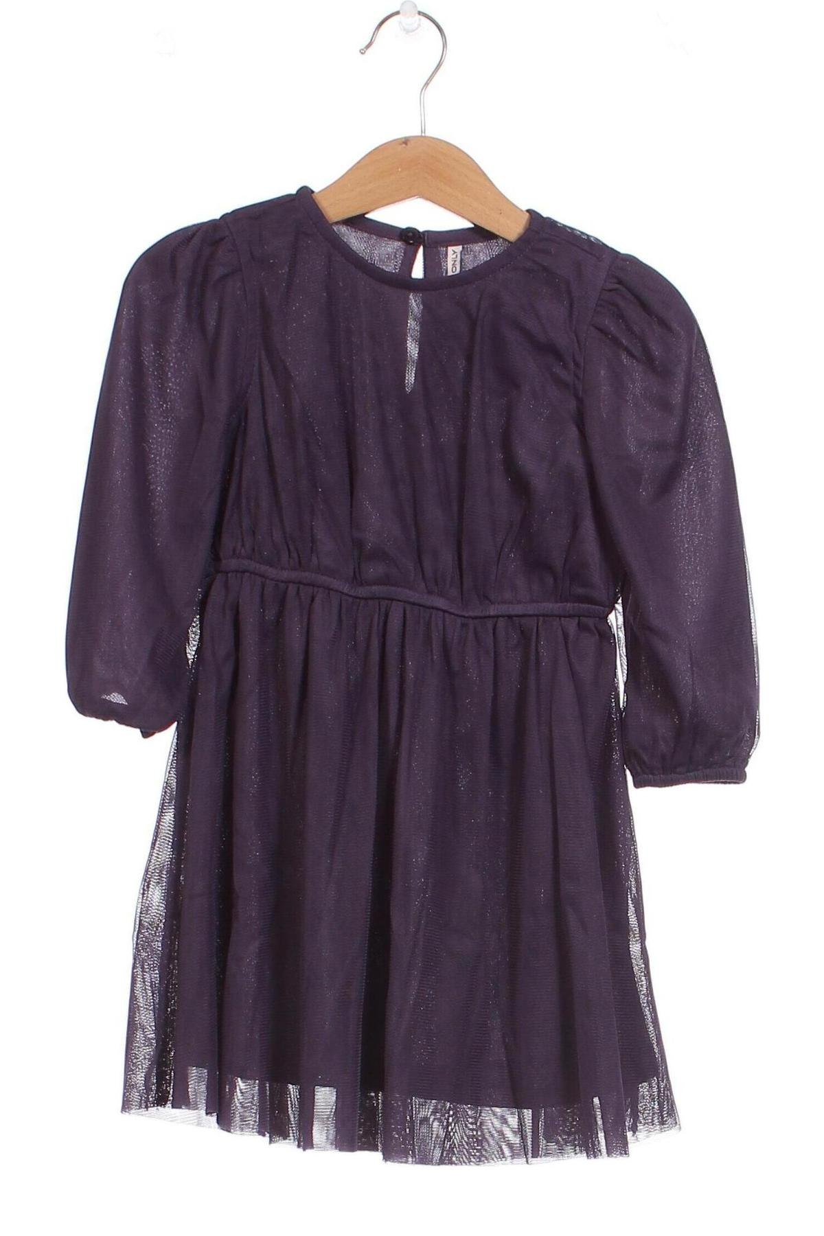 Детска рокля ONLY, Размер 18-24m/ 86-98 см, Цвят Лилав, Цена 49,00 лв.