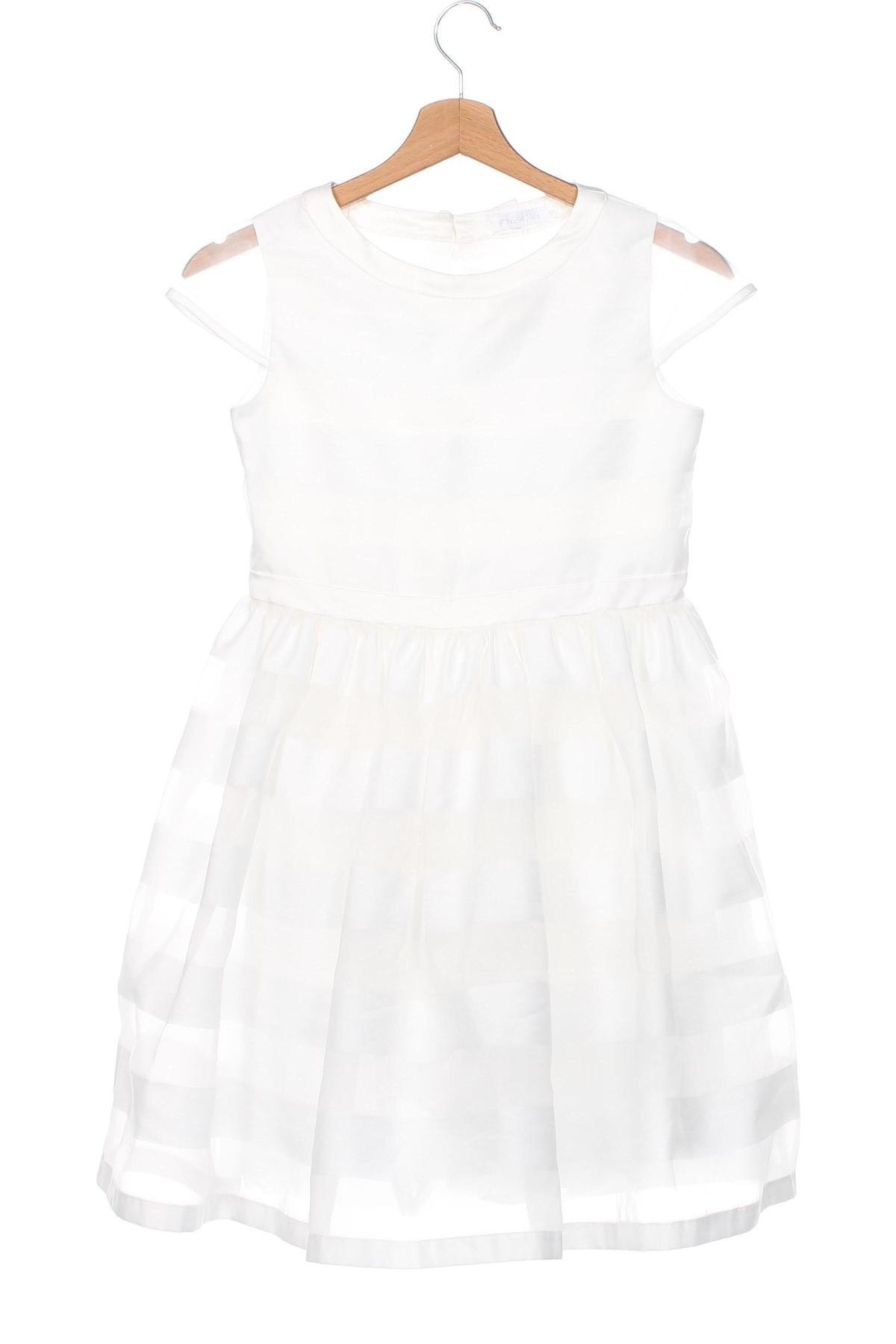 Детска рокля Primigi, Размер 10-11y/ 146-152 см, Цвят Бял, Цена 45,40 лв.