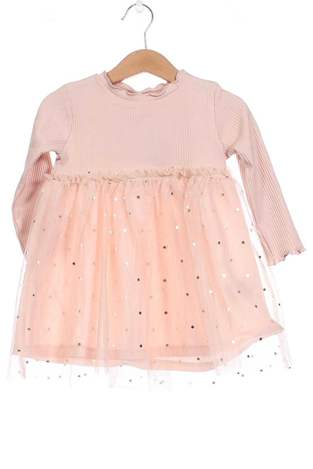 Kinderkleid Staccato, Größe 9-12m/ 74-80 cm, Farbe Rosa, Preis € 9,05