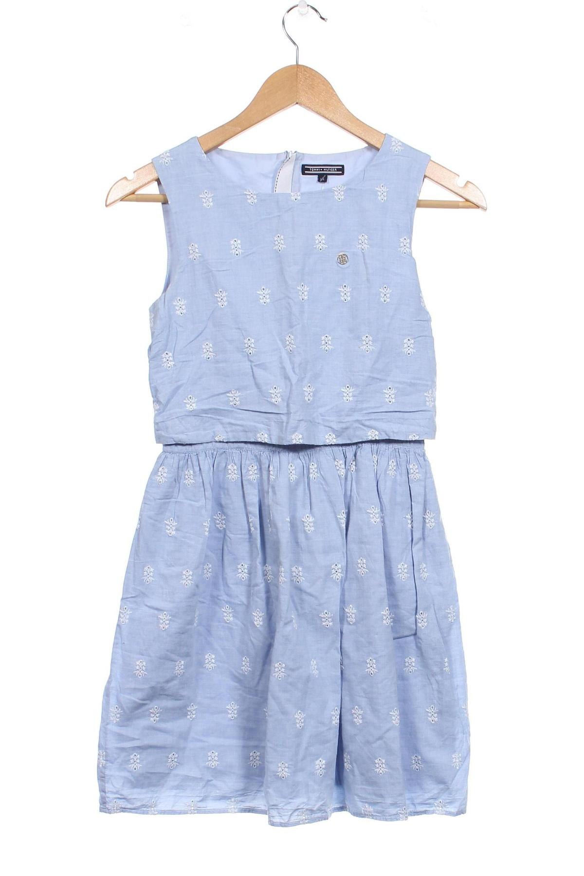 Kinderkleid Tommy Hilfiger, Größe 13-14y/ 164-168 cm, Farbe Blau, Preis € 24,55