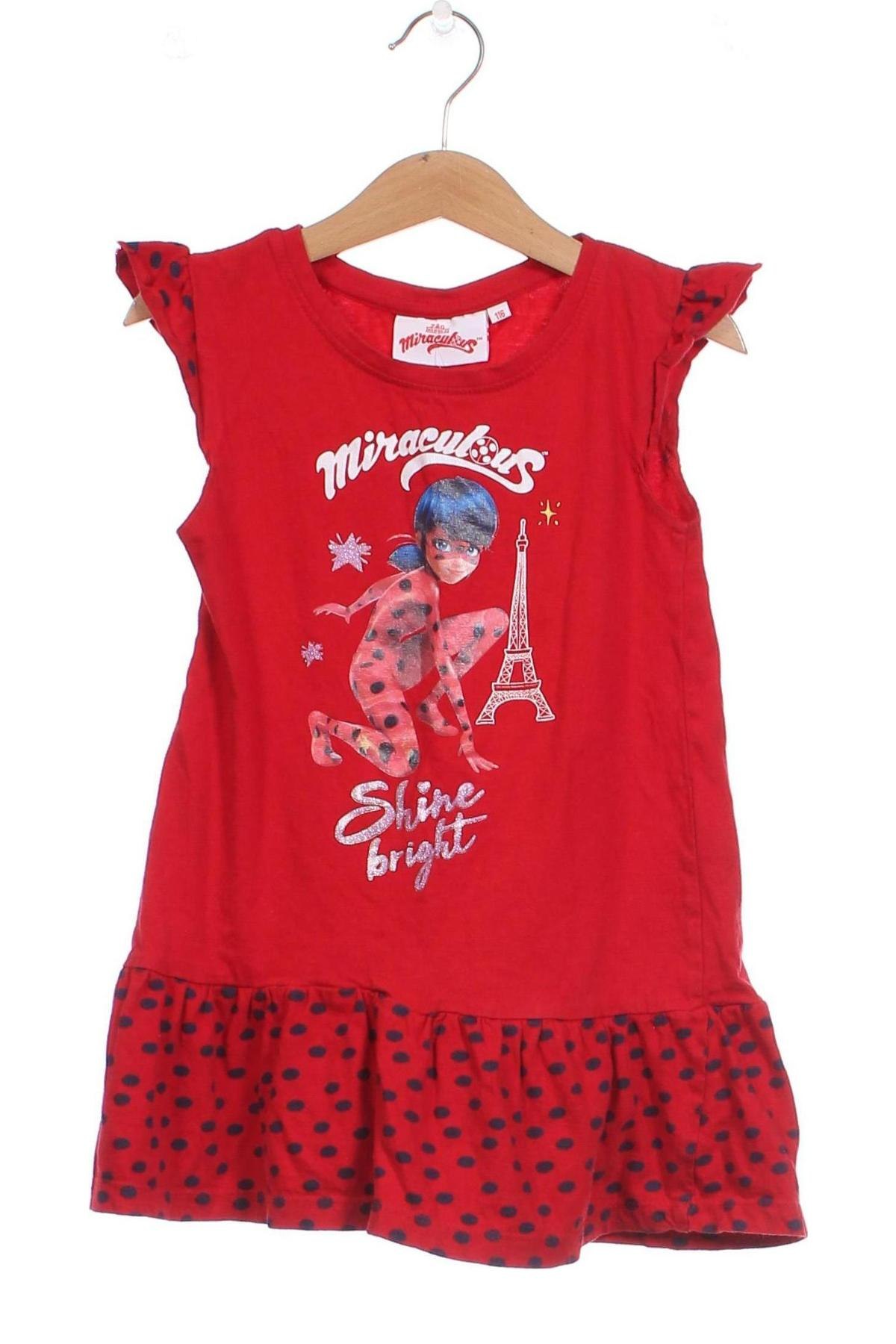 Παιδικό φόρεμα Zag, Μέγεθος 4-5y/ 110-116 εκ., Χρώμα Κόκκινο, Τιμή 18,41 €