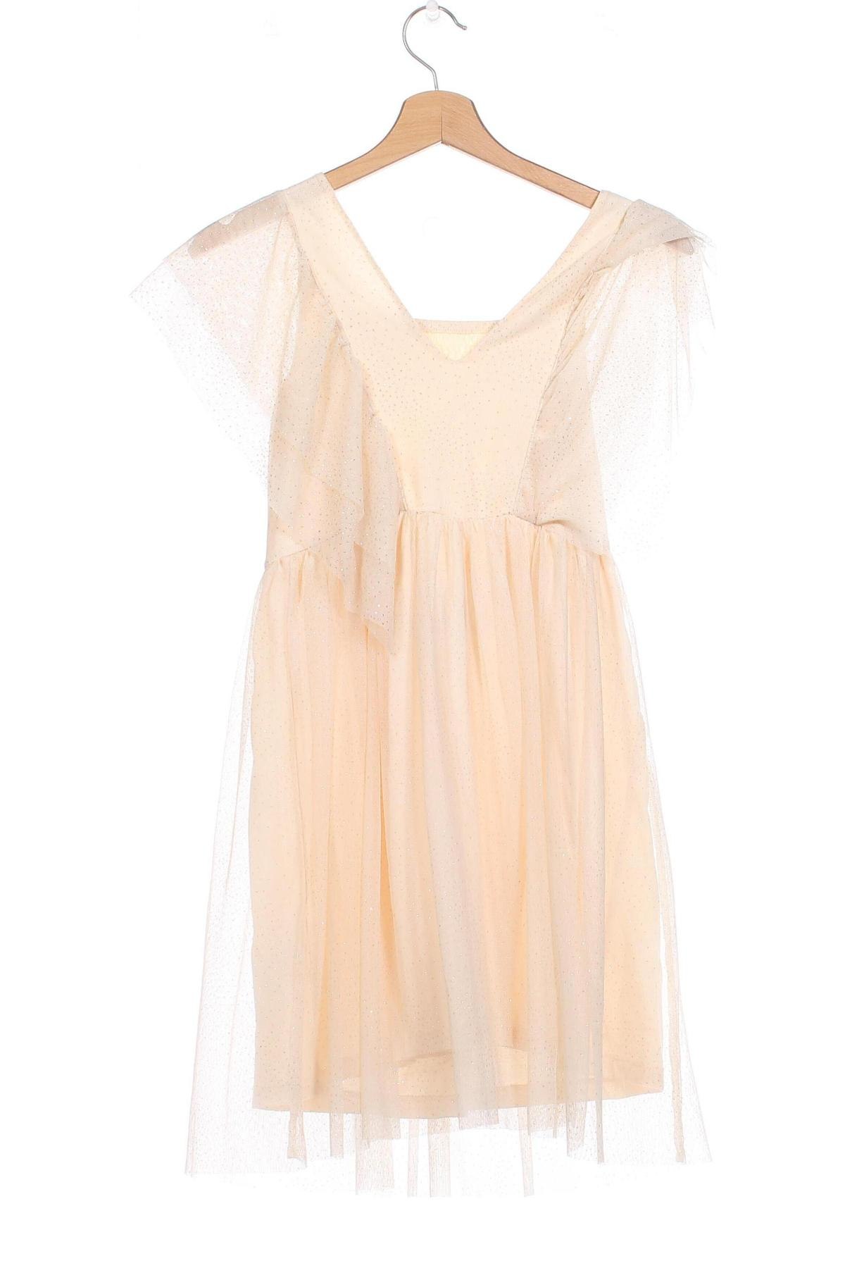 Dětské šaty  Zara, Velikost 11-12y/ 152-158 cm, Barva Krémová, Cena  354,00 Kč