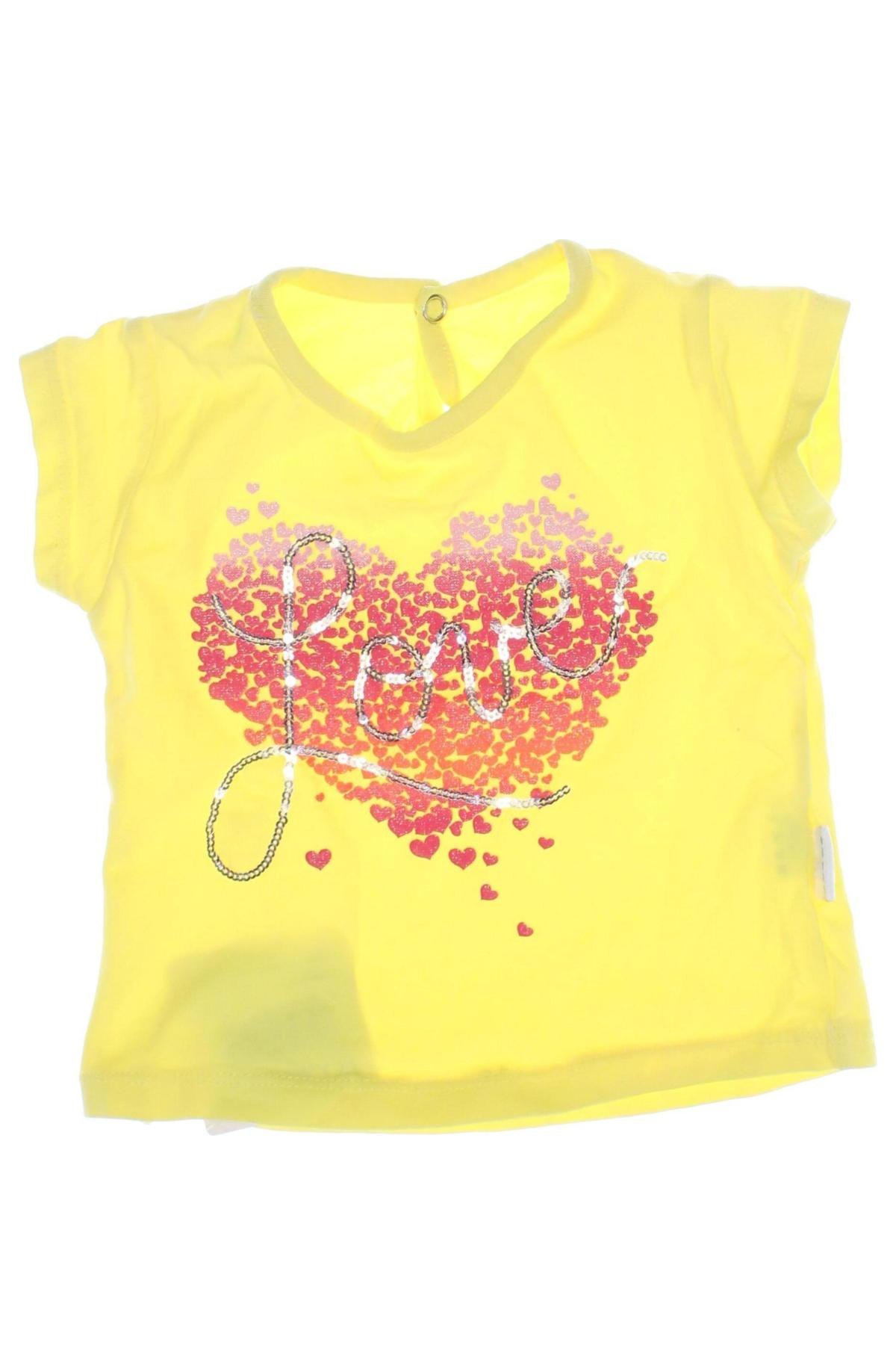 Detské tričko, Veľkosť 6-9m/ 68-74 cm, Farba Žltá, Cena  3,50 €