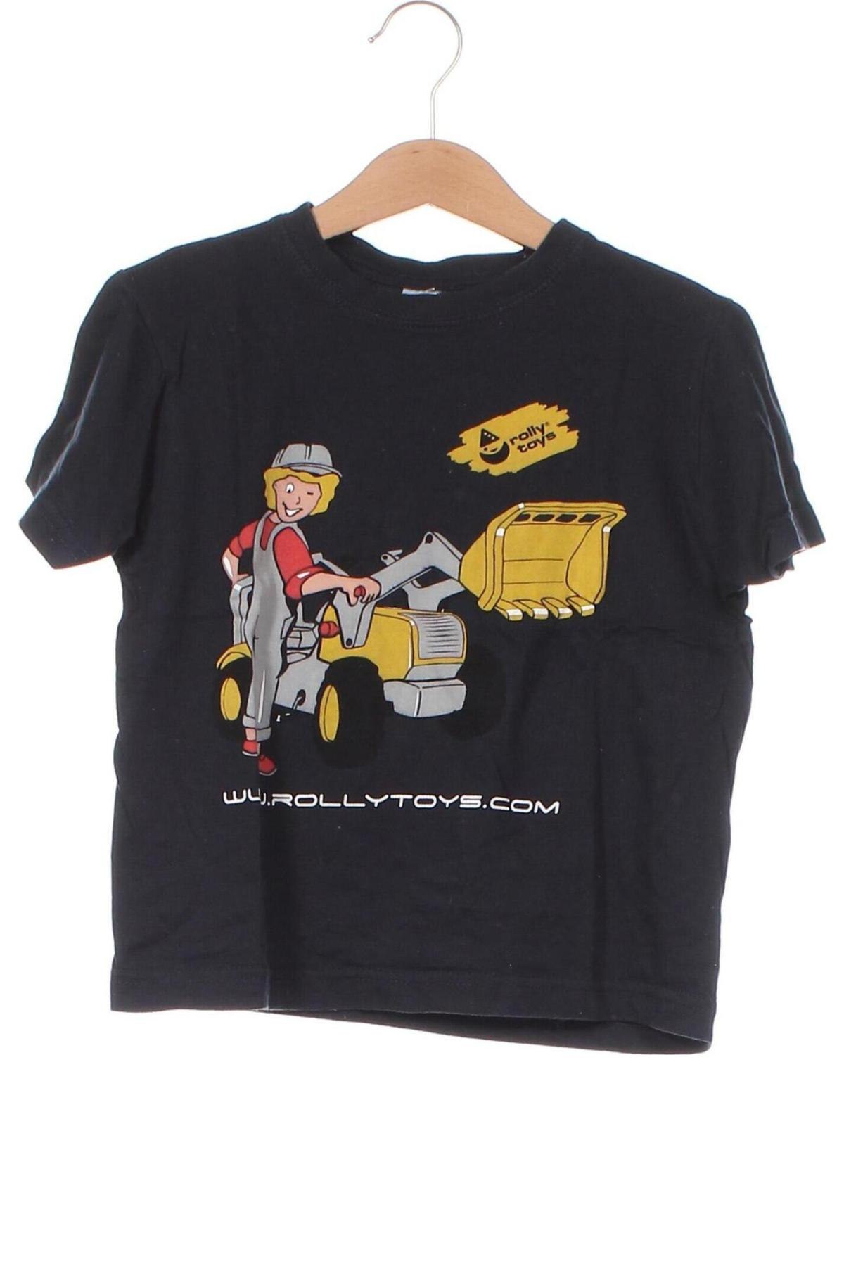 Kinder T-Shirt, Größe 5-6y/ 116-122 cm, Farbe Schwarz, Preis € 3,24