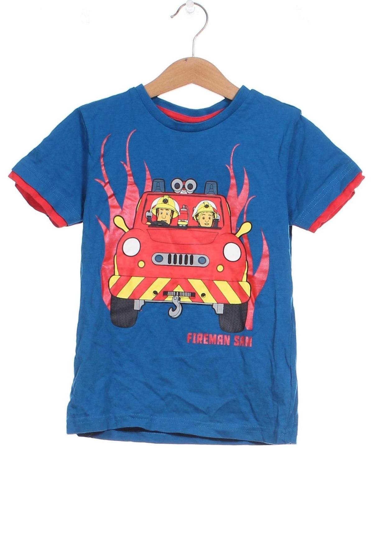 Dziecięcy T-shirt, Rozmiar 4-5y/ 110-116 cm, Kolor Niebieski, Cena 27,59 zł