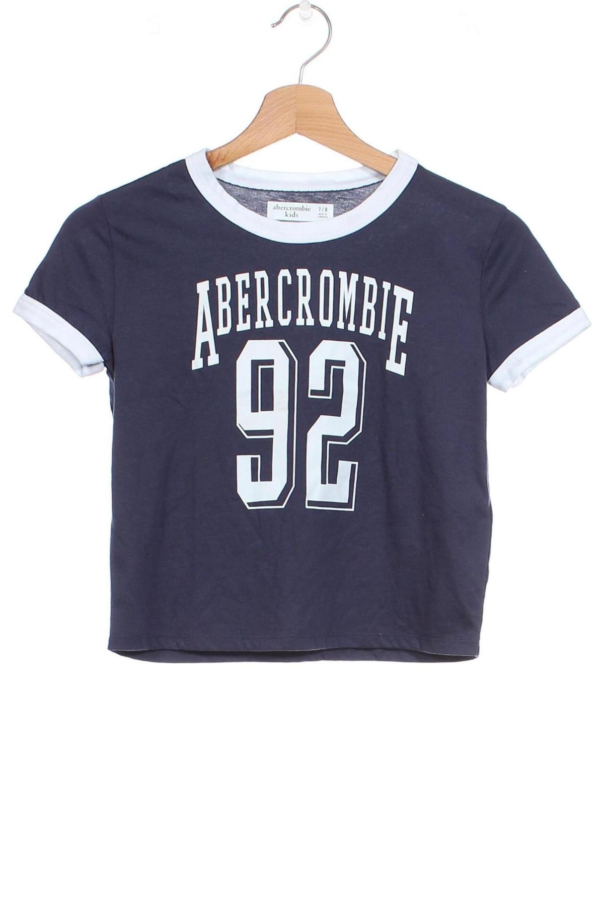 Παιδικό μπλουζάκι Abercrombie Kids, Μέγεθος 7-8y/ 128-134 εκ., Χρώμα Μπλέ, Τιμή 14,46 €
