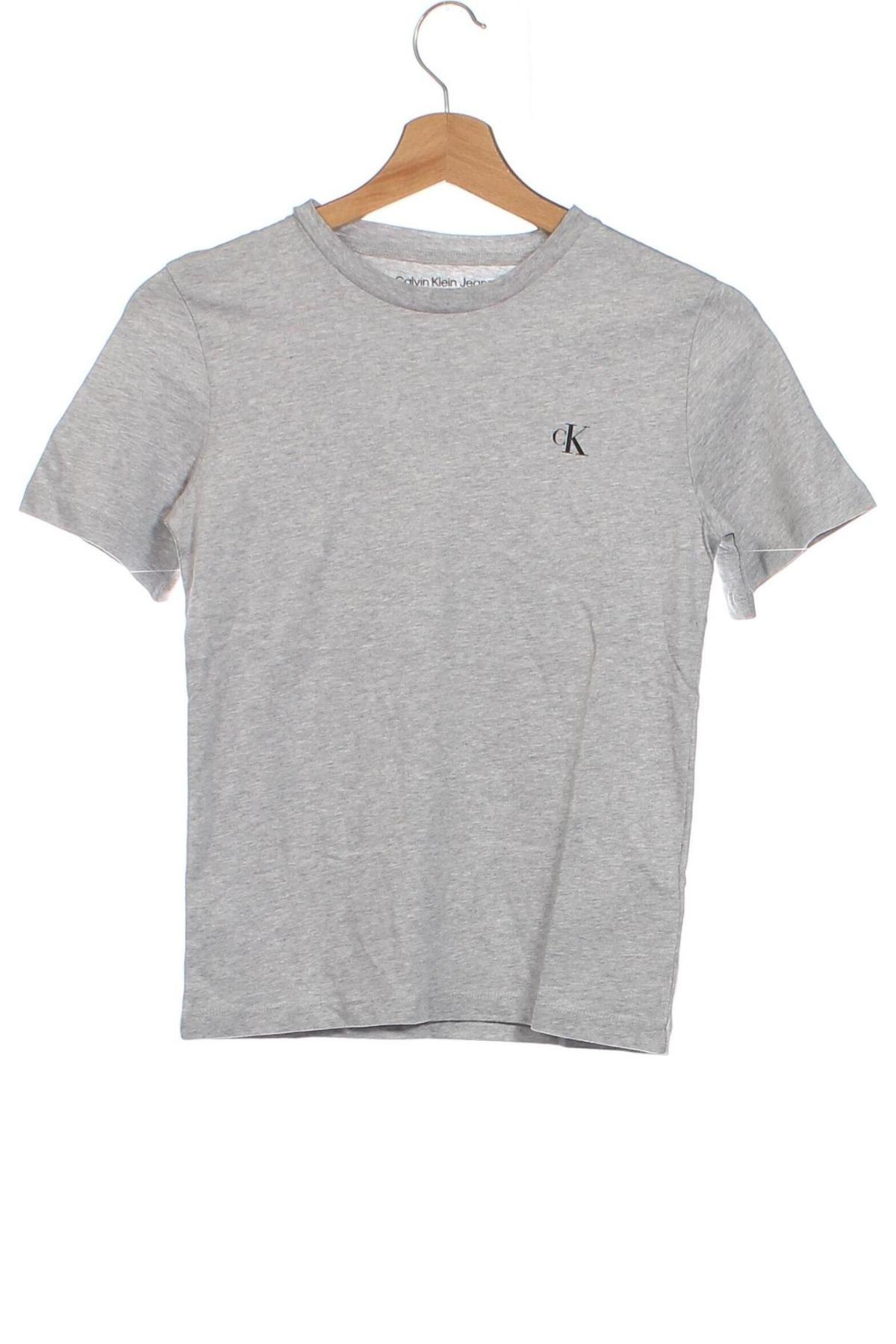 Kinder T-Shirt Calvin Klein Jeans, Größe 10-11y/ 146-152 cm, Farbe Grau, Preis € 23,71