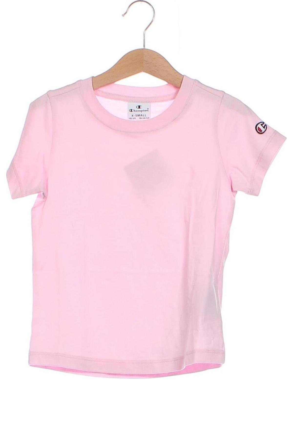 Kinder T-Shirt Champion, Größe 5-6y/ 116-122 cm, Farbe Rosa, Preis 8,51 €