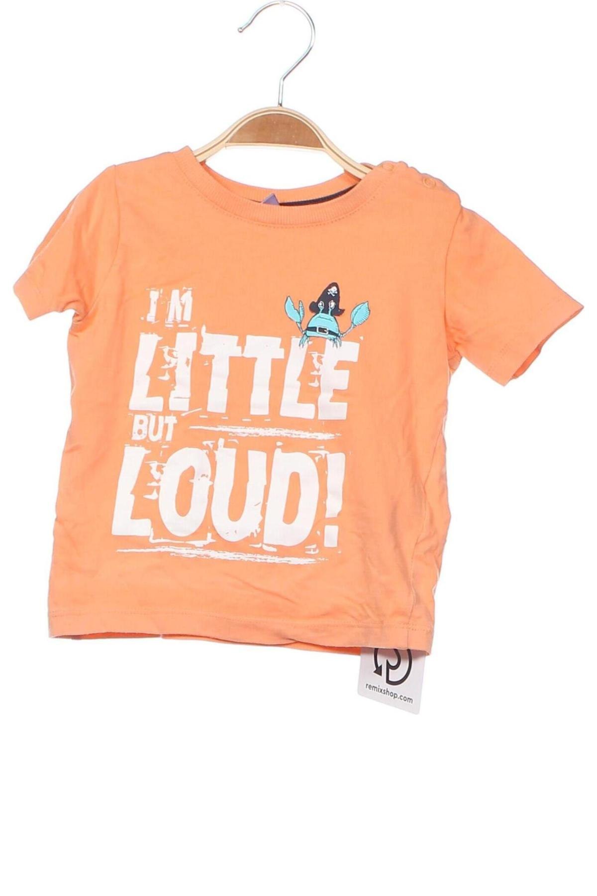 Kinder T-Shirt Dopo Dopo, Größe 12-18m/ 80-86 cm, Farbe Orange, Preis € 3,43