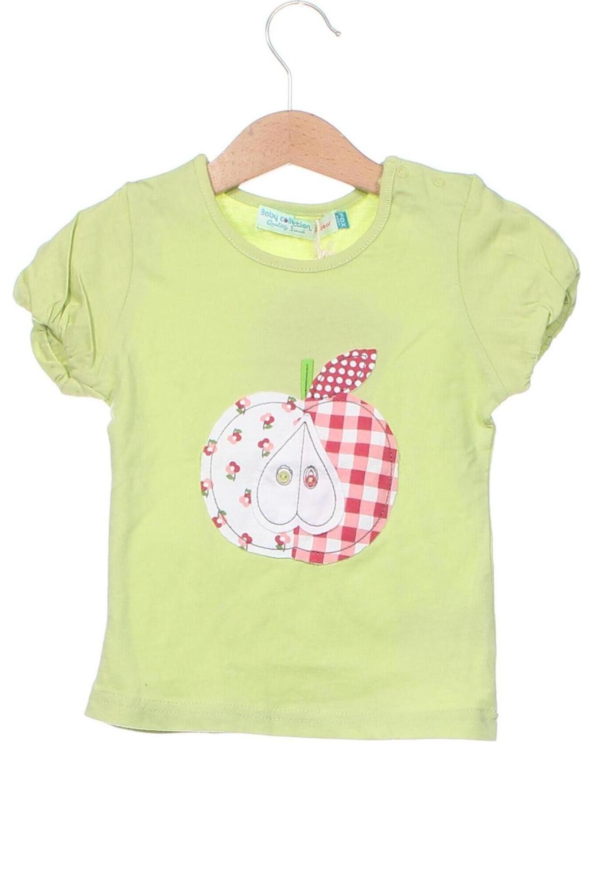 Kinder T-Shirt Fox Baby, Größe 18-24m/ 86-98 cm, Farbe Grün, Preis € 7,69