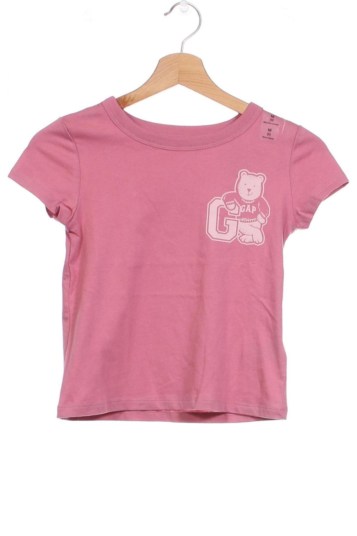 Kinder T-Shirt Gap, Größe 7-8y/ 128-134 cm, Farbe Aschrosa, Preis € 7,60