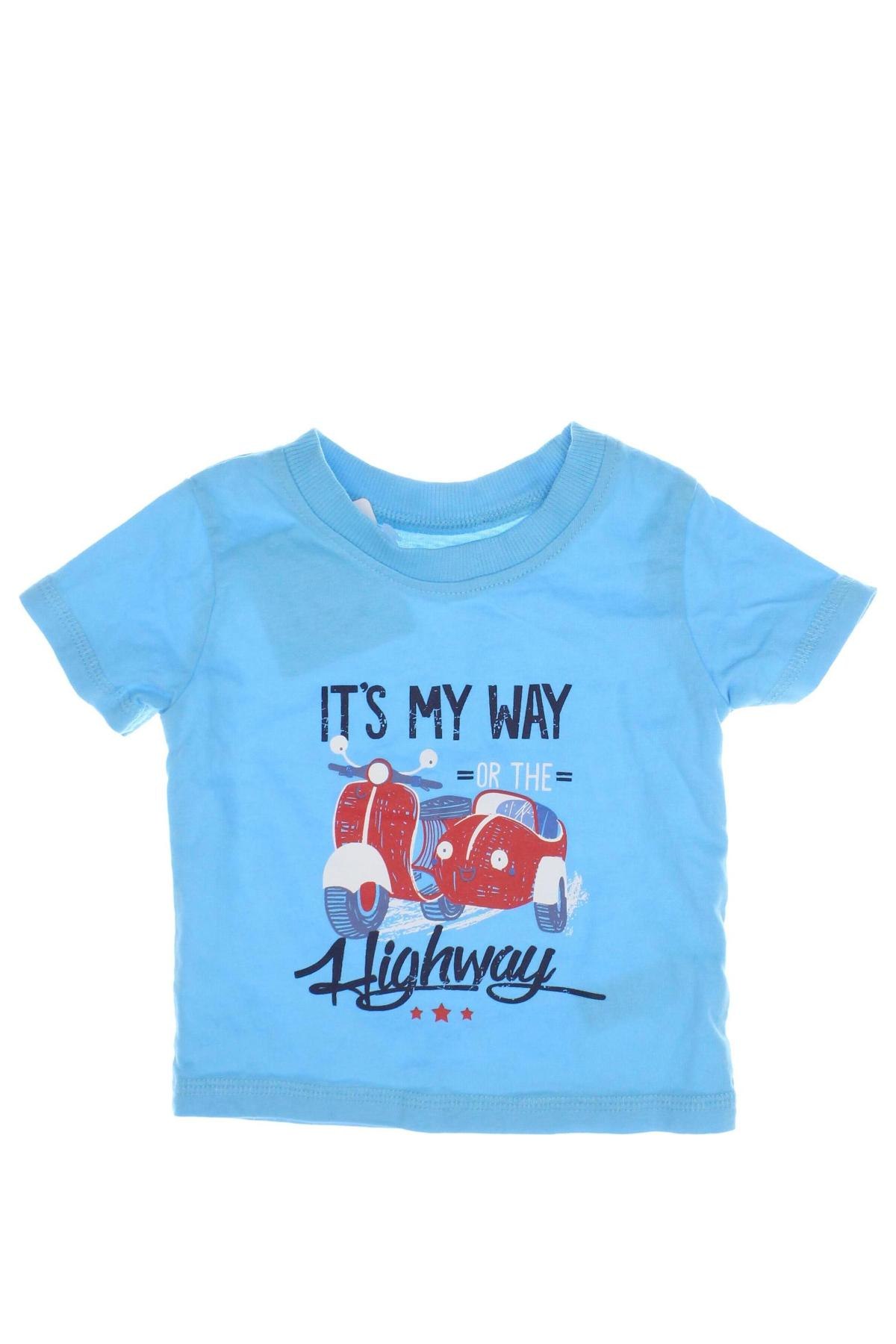 Kinder T-Shirt George, Größe 2-3m/ 56-62 cm, Farbe Blau, Preis € 3,50