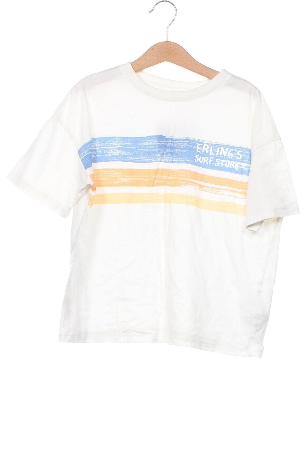 Dziecięcy T-shirt H&M, Rozmiar 6-7y/ 122-128 cm, Kolor Niebieski, Cena 15,73 zł