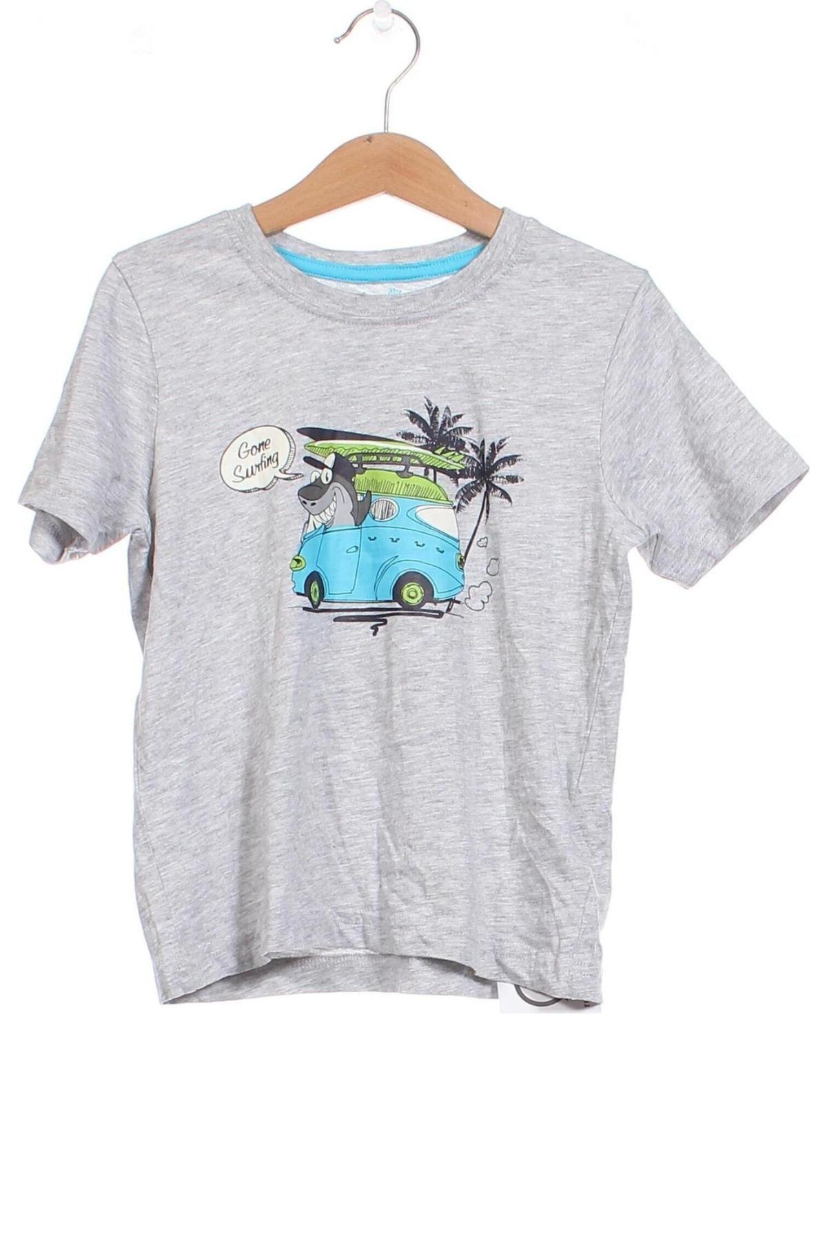 Kinder T-Shirt Lupilu, Größe 4-5y/ 110-116 cm, Farbe Grau, Preis € 3,32