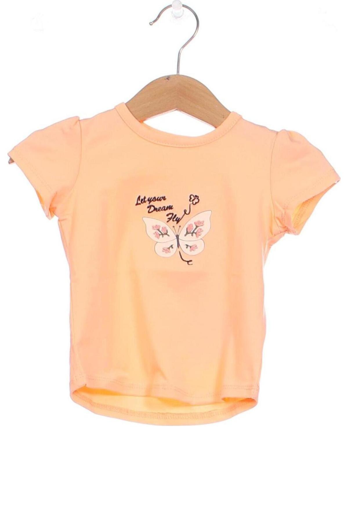 Kinder T-Shirt Name It, Größe 2-3m/ 56-62 cm, Farbe Orange, Preis € 5,95