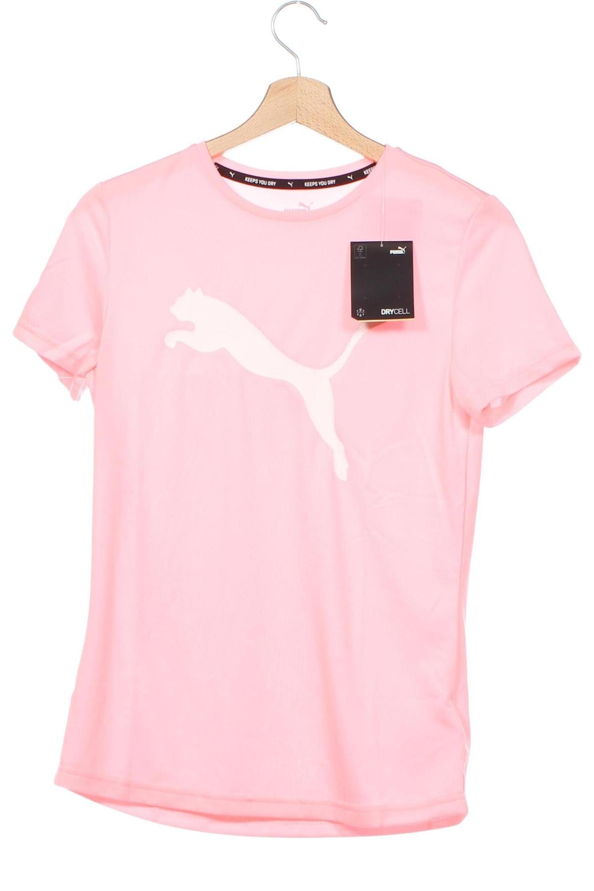Kinder T-Shirt PUMA, Größe 15-18y/ 170-176 cm, Farbe Rosa, Preis 13,68 €