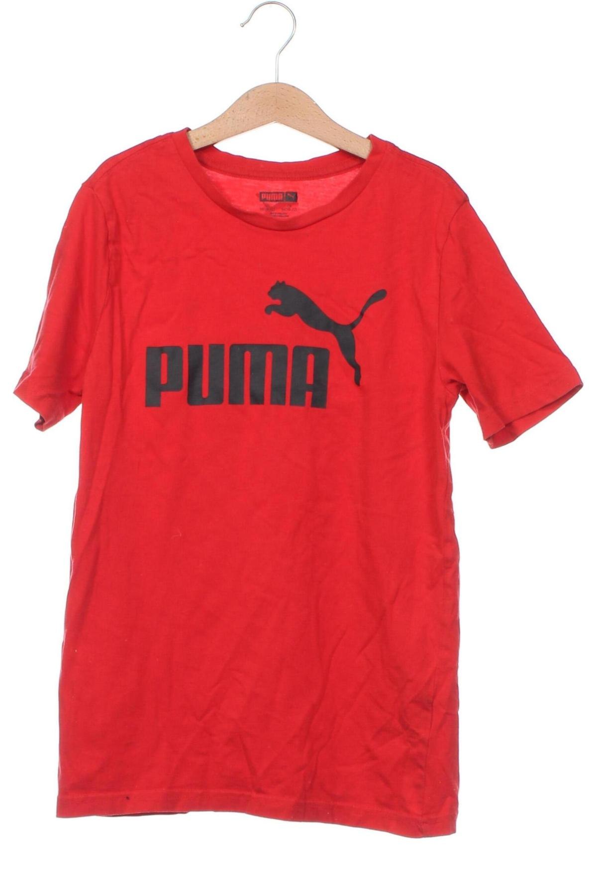 Dziecięcy T-shirt PUMA, Rozmiar 10-11y/ 146-152 cm, Kolor Czerwony, Cena 80,60 zł