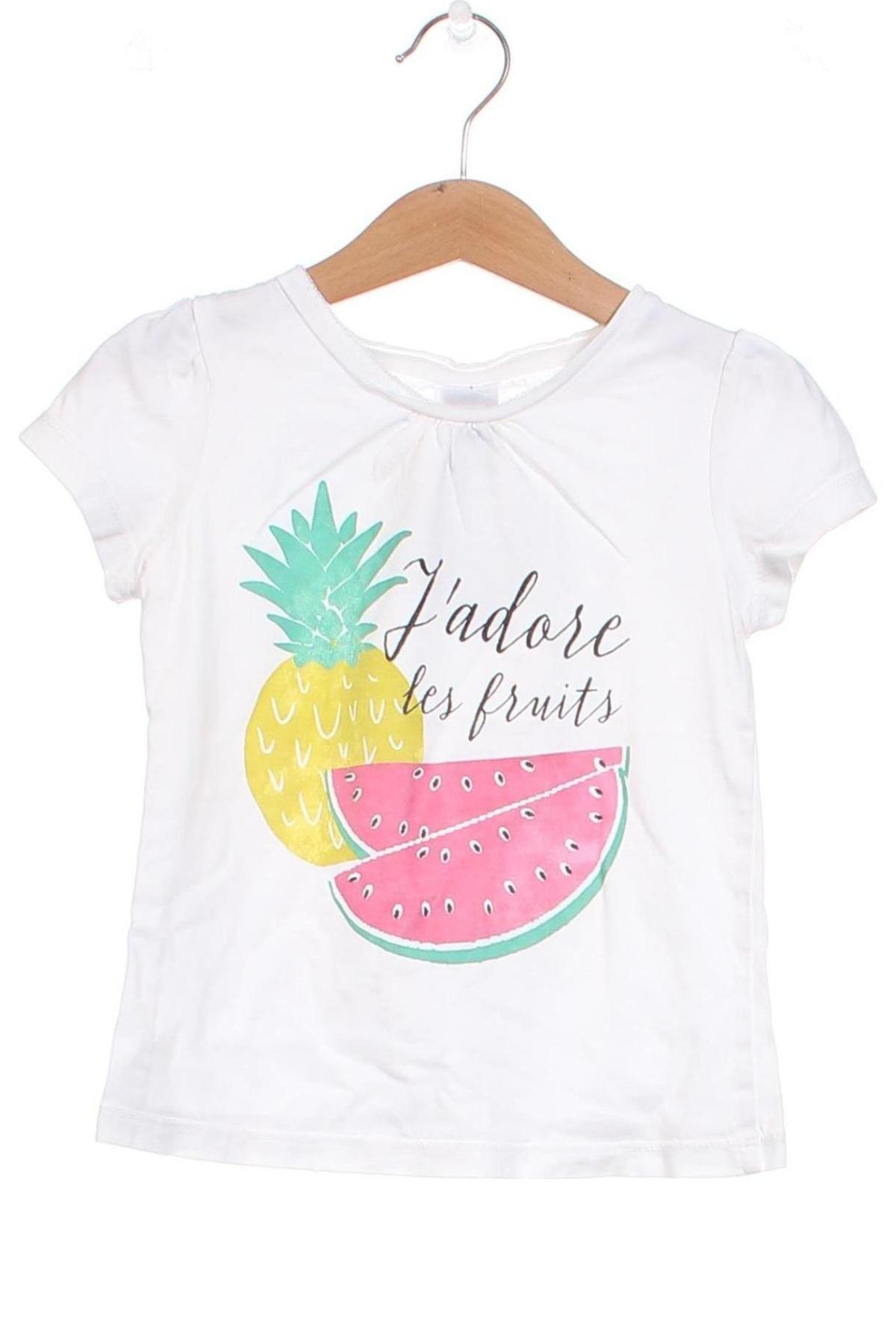 Kinder T-Shirt Palomino, Größe 4-5y/ 110-116 cm, Farbe Weiß, Preis 6,06 €