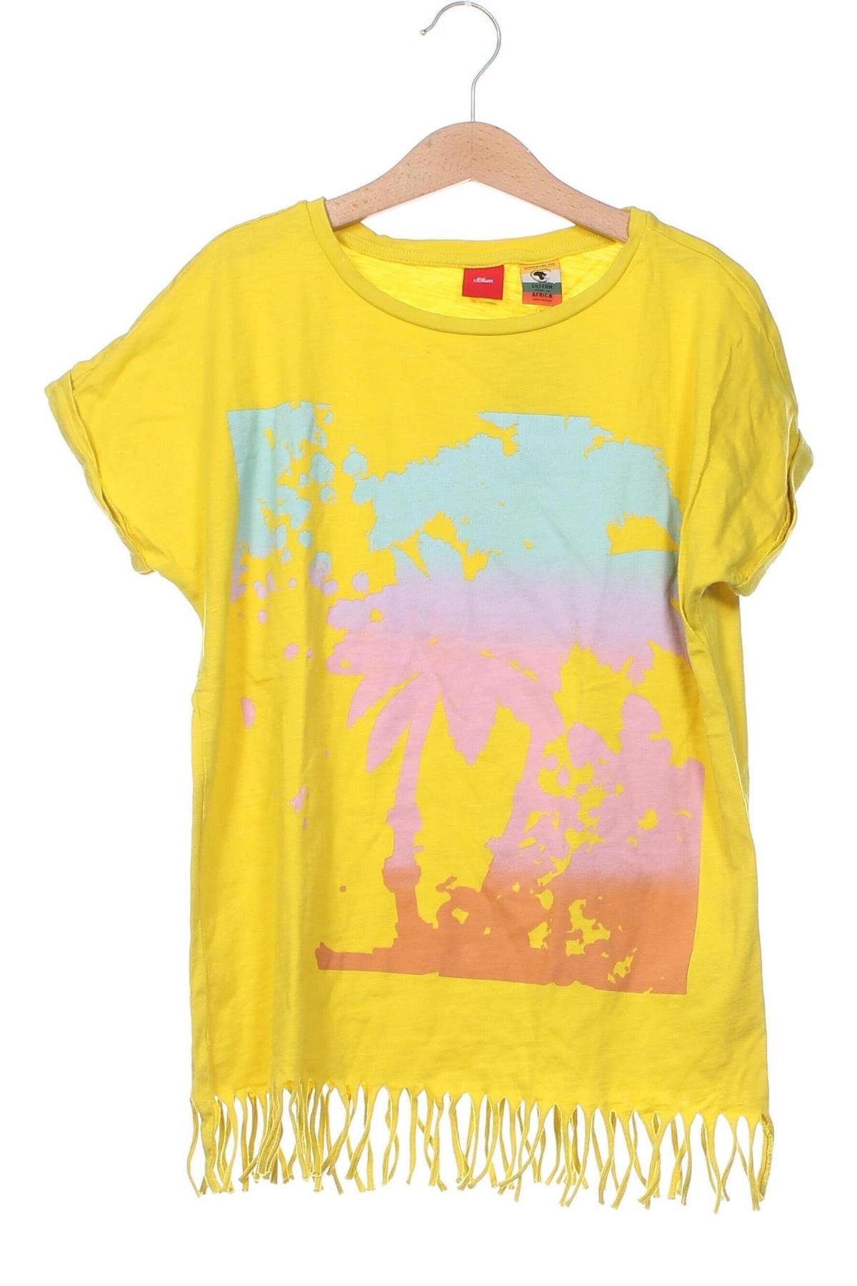 Kinder T-Shirt S.Oliver, Größe 10-11y/ 146-152 cm, Farbe Gelb, Preis € 10,44