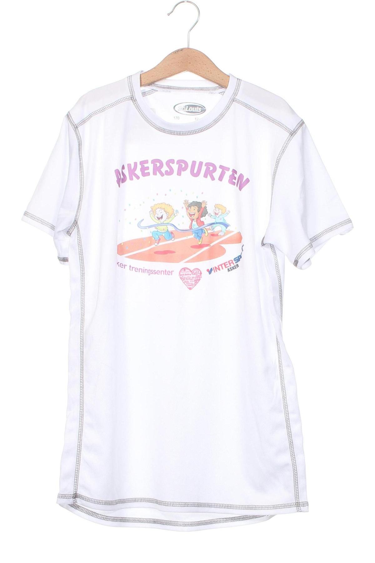 Kinder T-Shirt St.louis, Größe 15-18y/ 170-176 cm, Farbe Weiß, Preis € 5,55