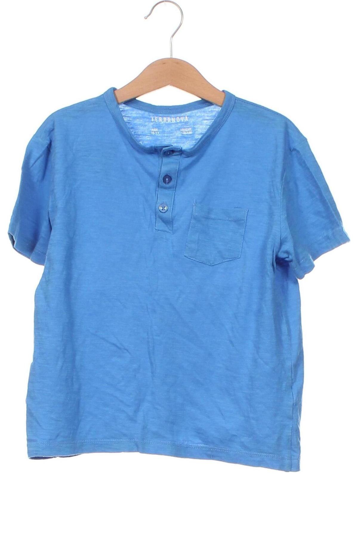 Kinder T-Shirt Terranova, Größe 10-11y/ 146-152 cm, Farbe Blau, Preis € 3,68