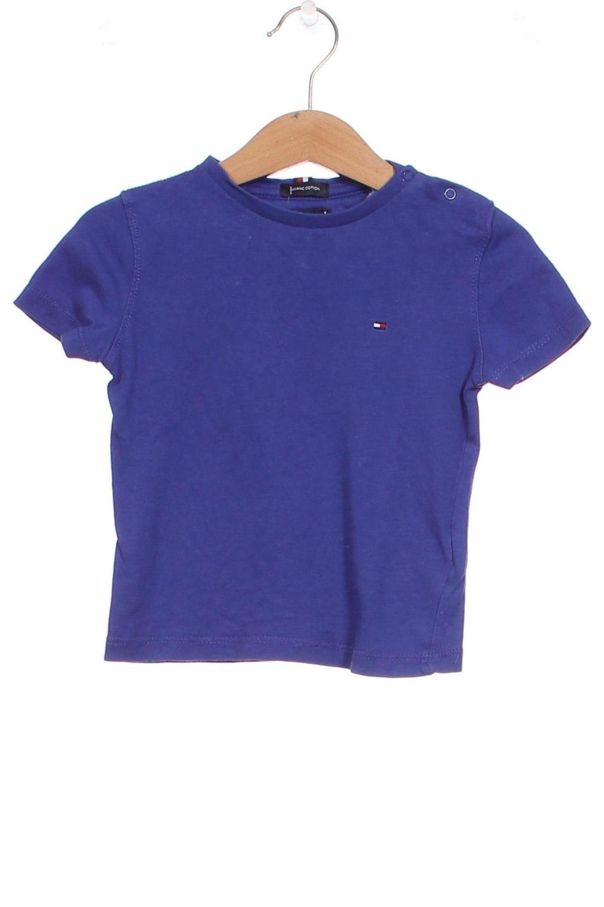 Detské tričko Tommy Hilfiger, Veľkosť 9-12m/ 74-80 cm, Farba Modrá, Cena  23,71 €