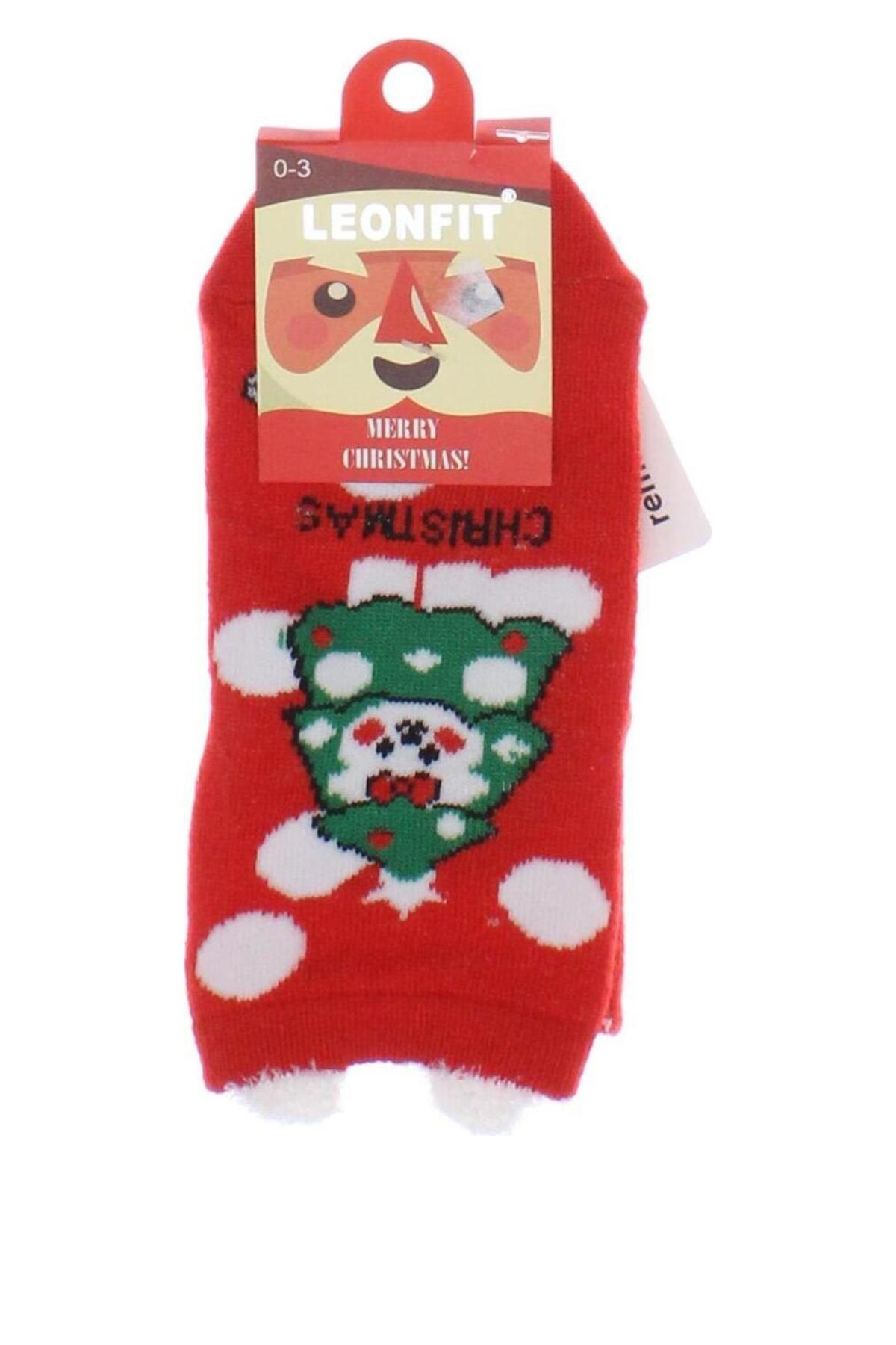 Kinder Socken, Größe 4-5y/ 110-116 cm, Farbe Rot, Preis € 3,50