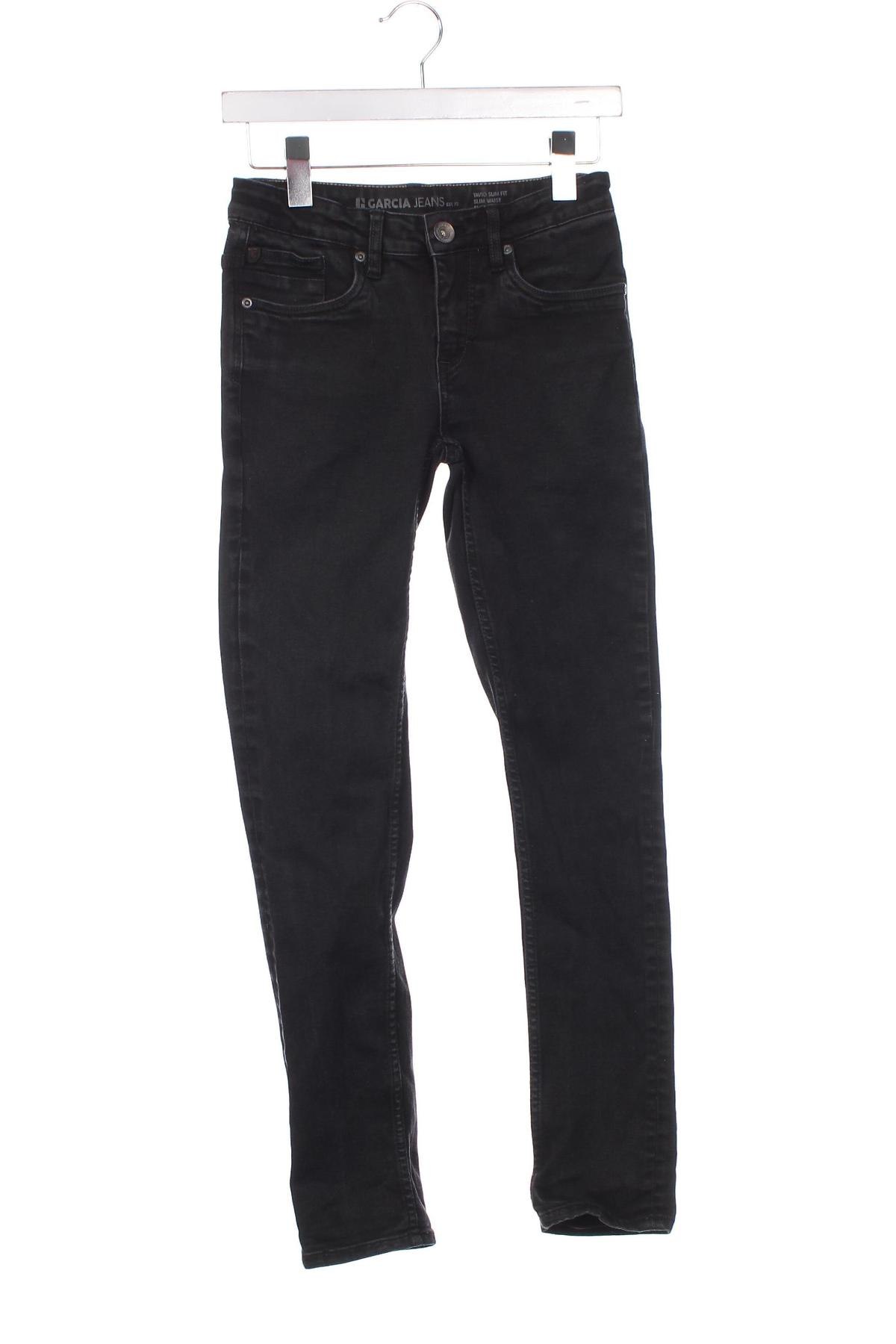 Dziecięce jeansy Garcia Jeans, Rozmiar 12-13y/ 158-164 cm, Kolor Czarny, Cena 38,38 zł