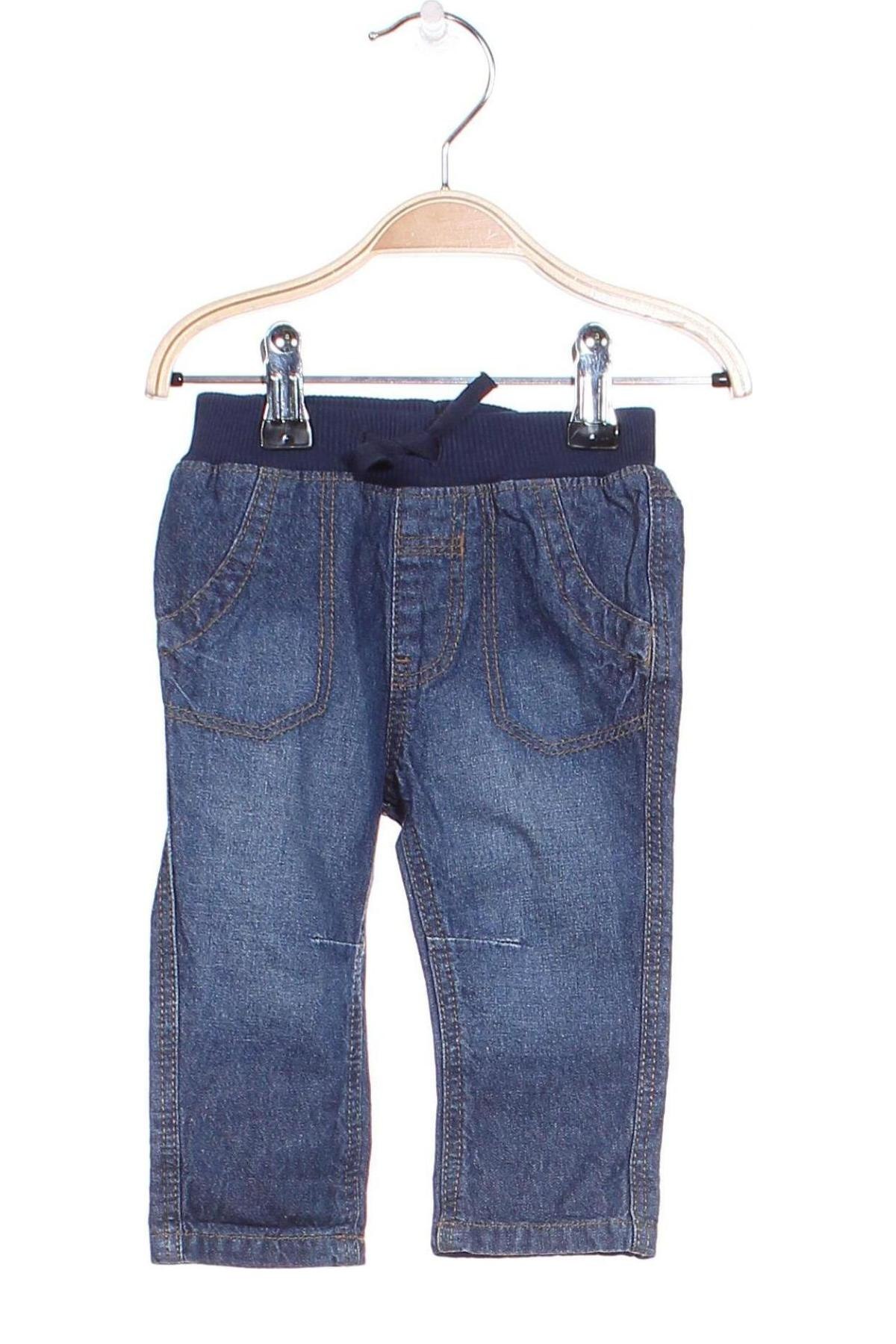 Kinderjeans George, Größe 3-6m/ 62-68 cm, Farbe Blau, Preis 3,49 €