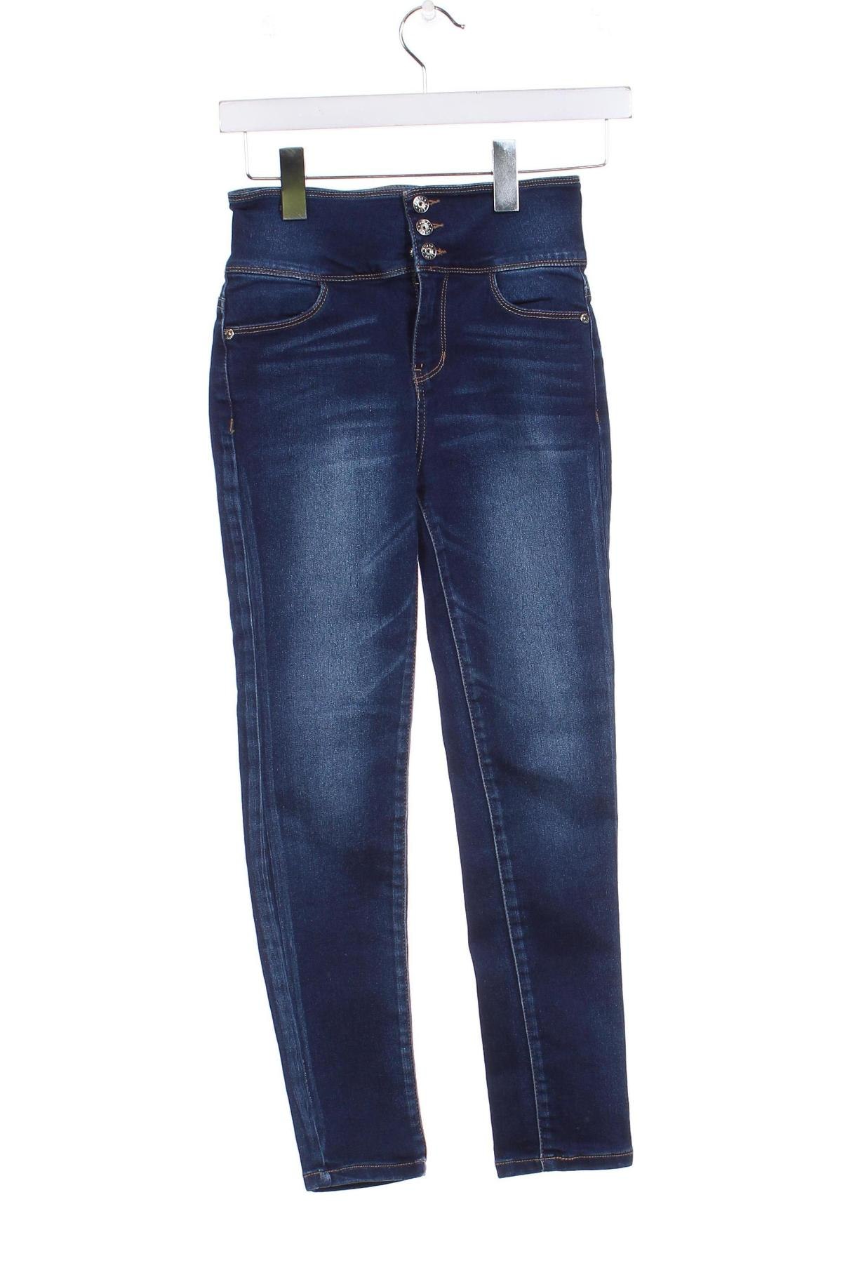 Dziecięce jeansy Guess, Rozmiar 11-12y/ 152-158 cm, Kolor Niebieski, Cena 73,98 zł