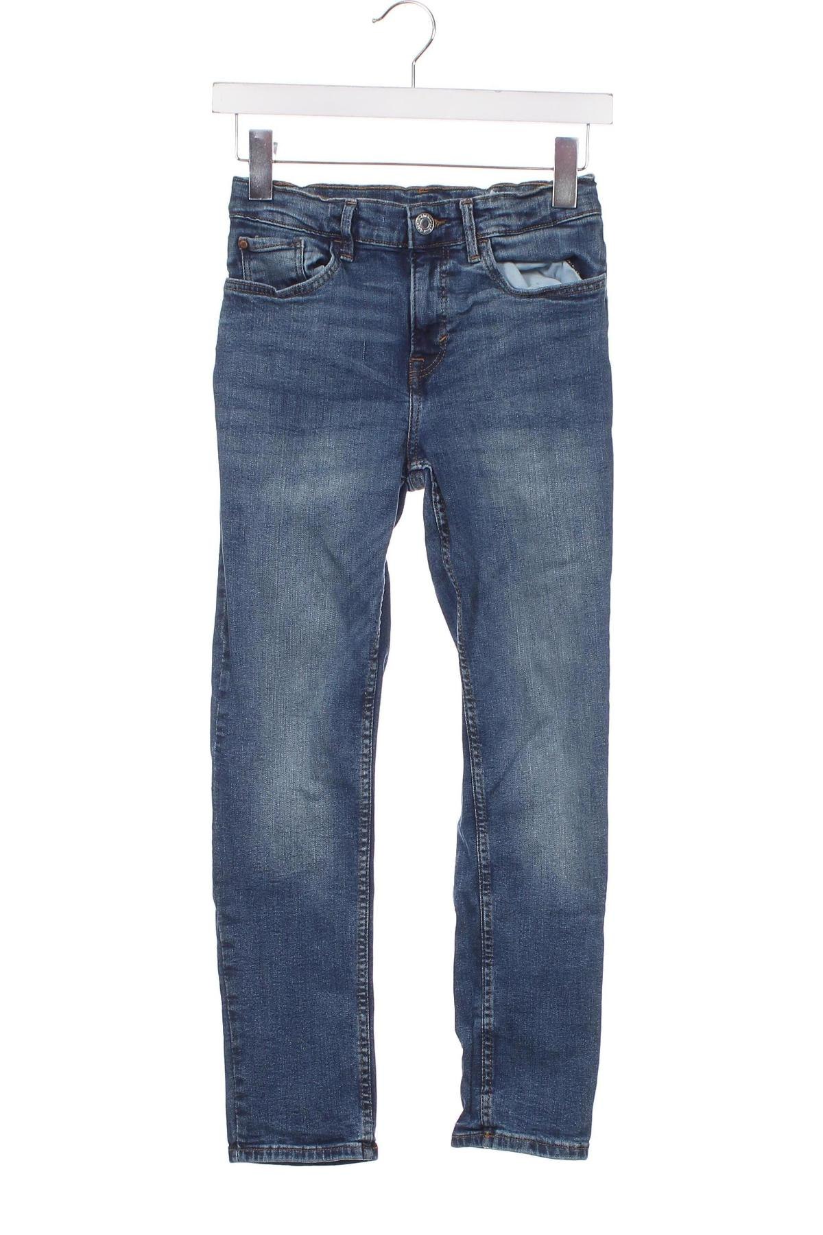 Dziecięce jeansy H&M, Rozmiar 11-12y/ 152-158 cm, Kolor Niebieski, Cena 44,58 zł