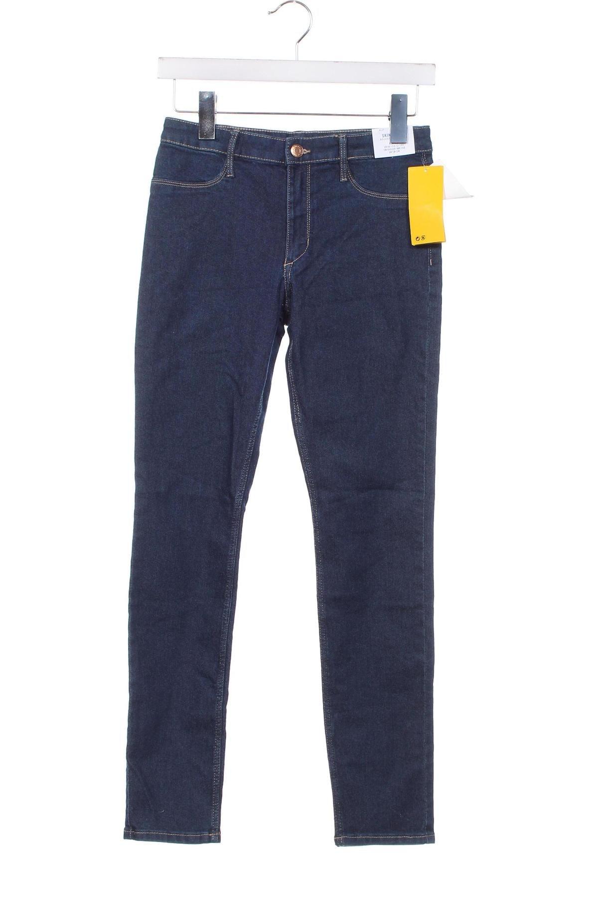 Kinderjeans H&M, Größe 12-13y/ 158-164 cm, Farbe Blau, Preis 10,65 €