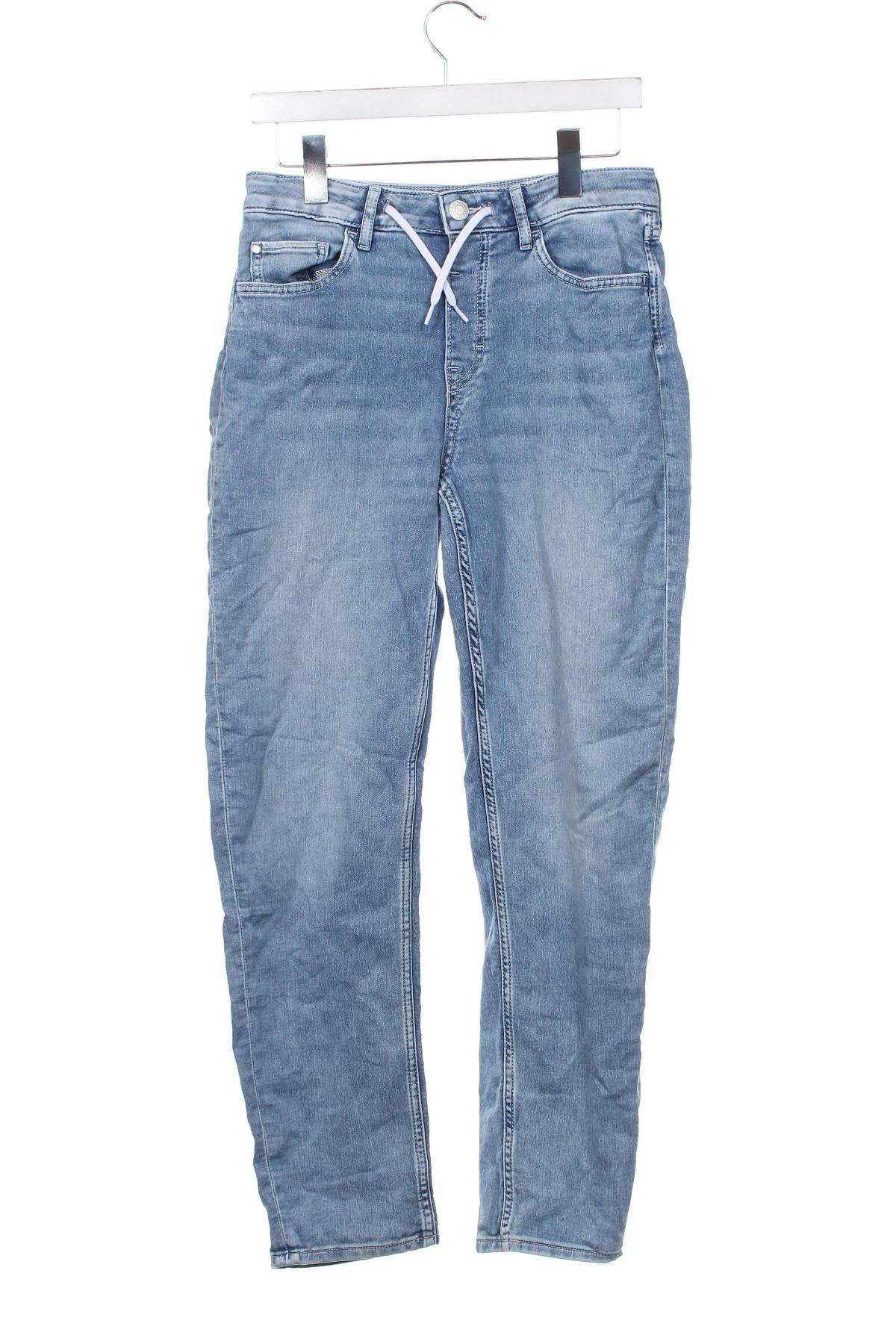 Dětské džíny  H&M, Velikost 13-14y/ 164-168 cm, Barva Modrá, Cena  179,00 Kč