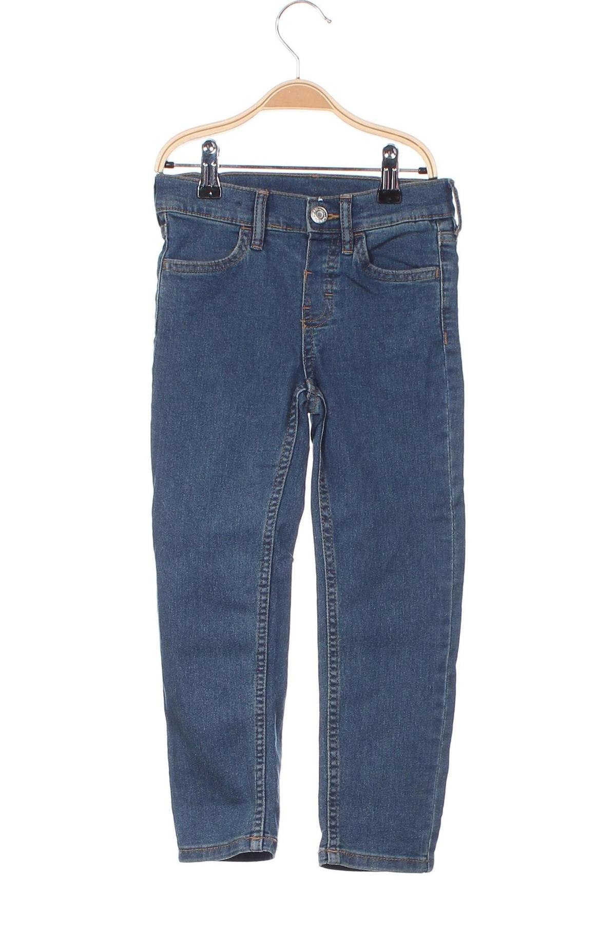 Dziecięce jeansy H&M, Rozmiar 4-5y/ 110-116 cm, Kolor Niebieski, Cena 44,58 zł