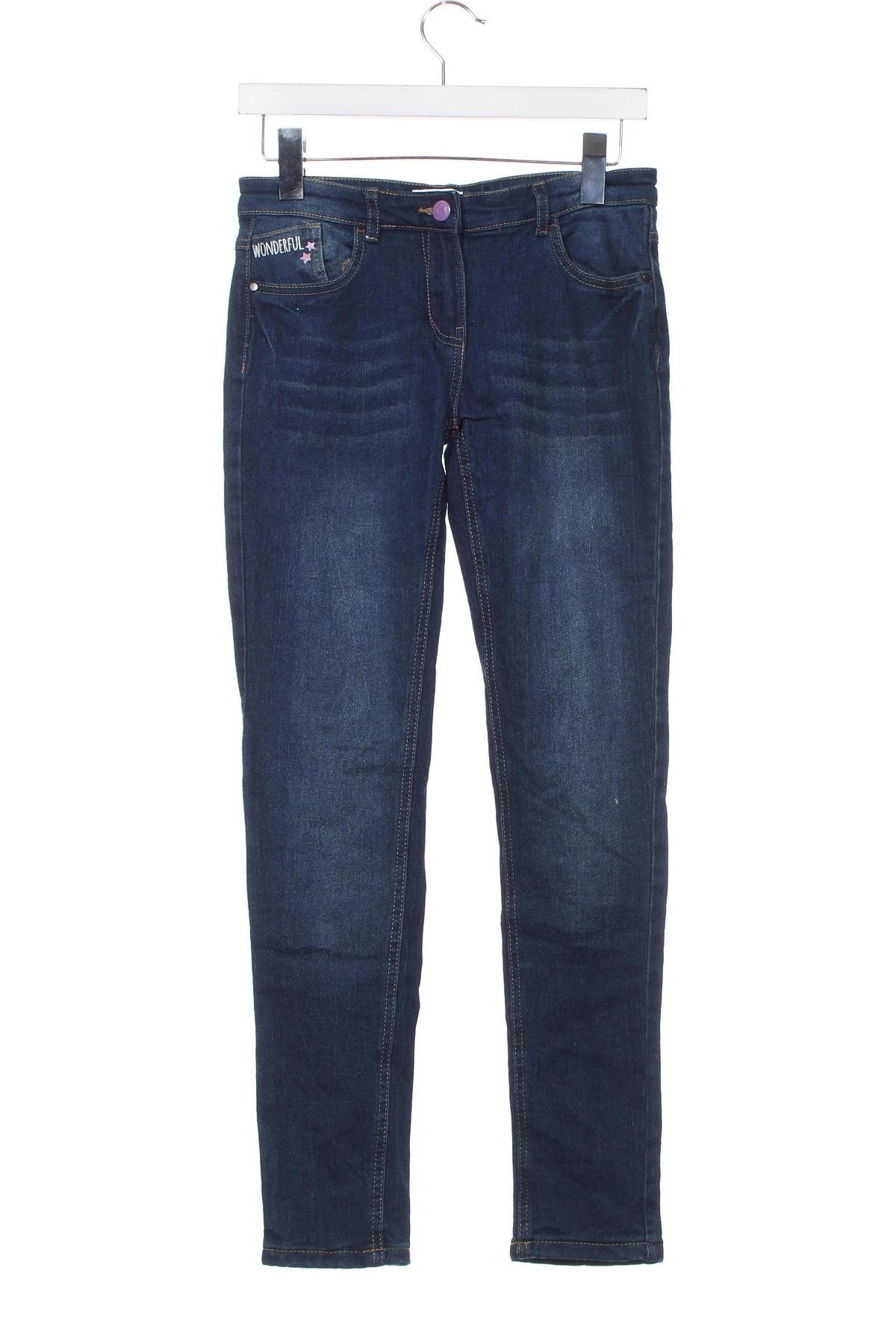 Dziecięce jeansy Pocopiano, Rozmiar 10-11y/ 146-152 cm, Kolor Niebieski, Cena 28,66 zł