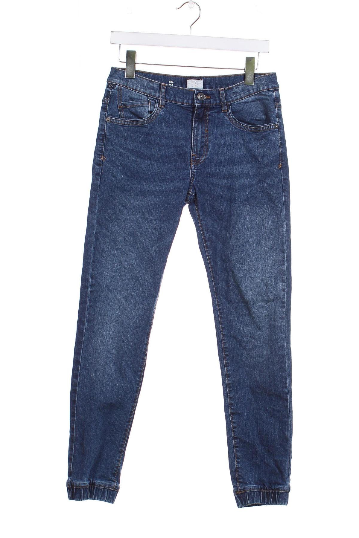Dziecięce jeansy Q/S by S.Oliver, Rozmiar 12-13y/ 158-164 cm, Kolor Niebieski, Cena 95,96 zł