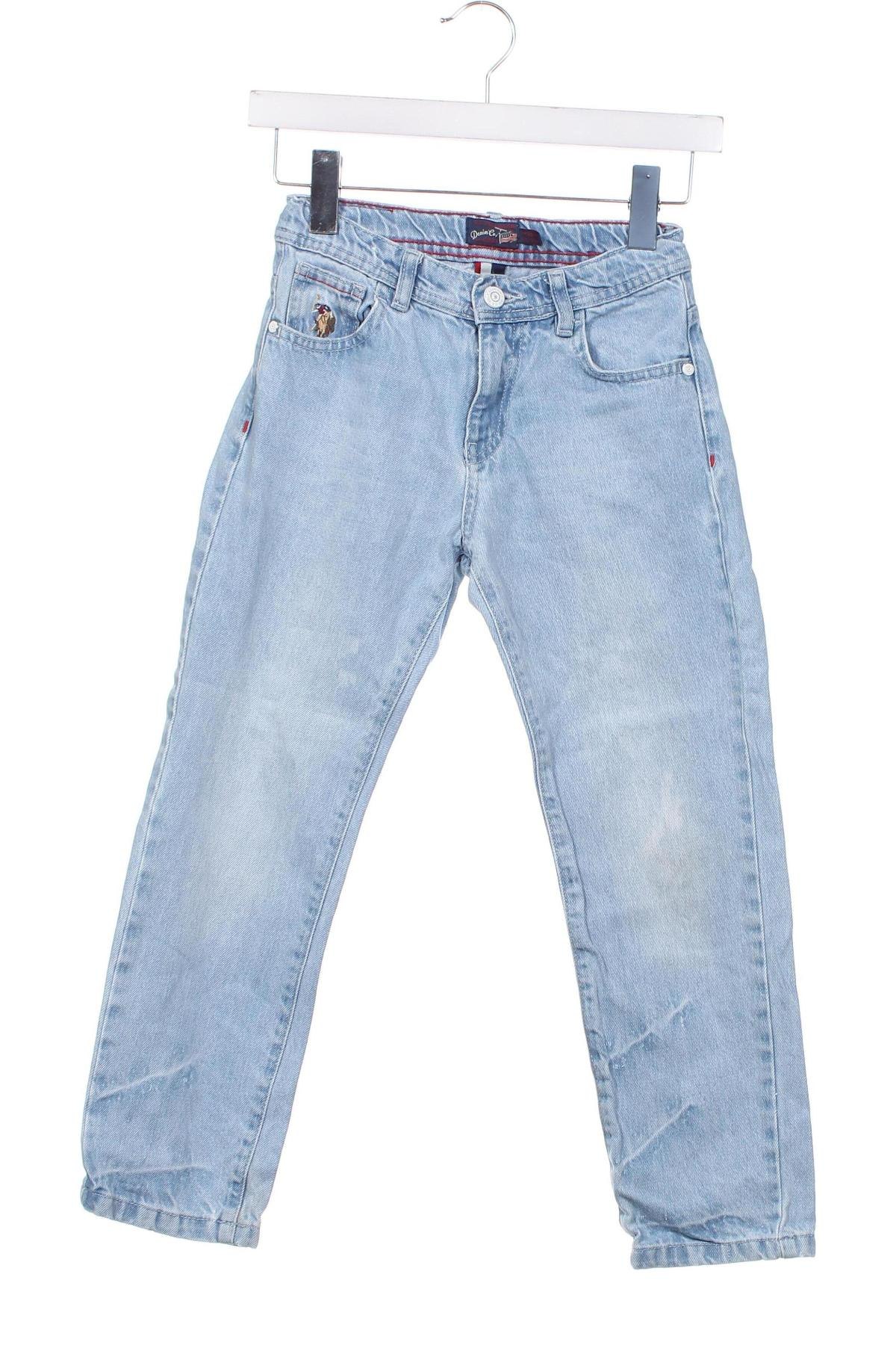 Dziecięce jeansy U.S. Polo Assn., Rozmiar 6-7y/ 122-128 cm, Kolor Niebieski, Cena 58,97 zł